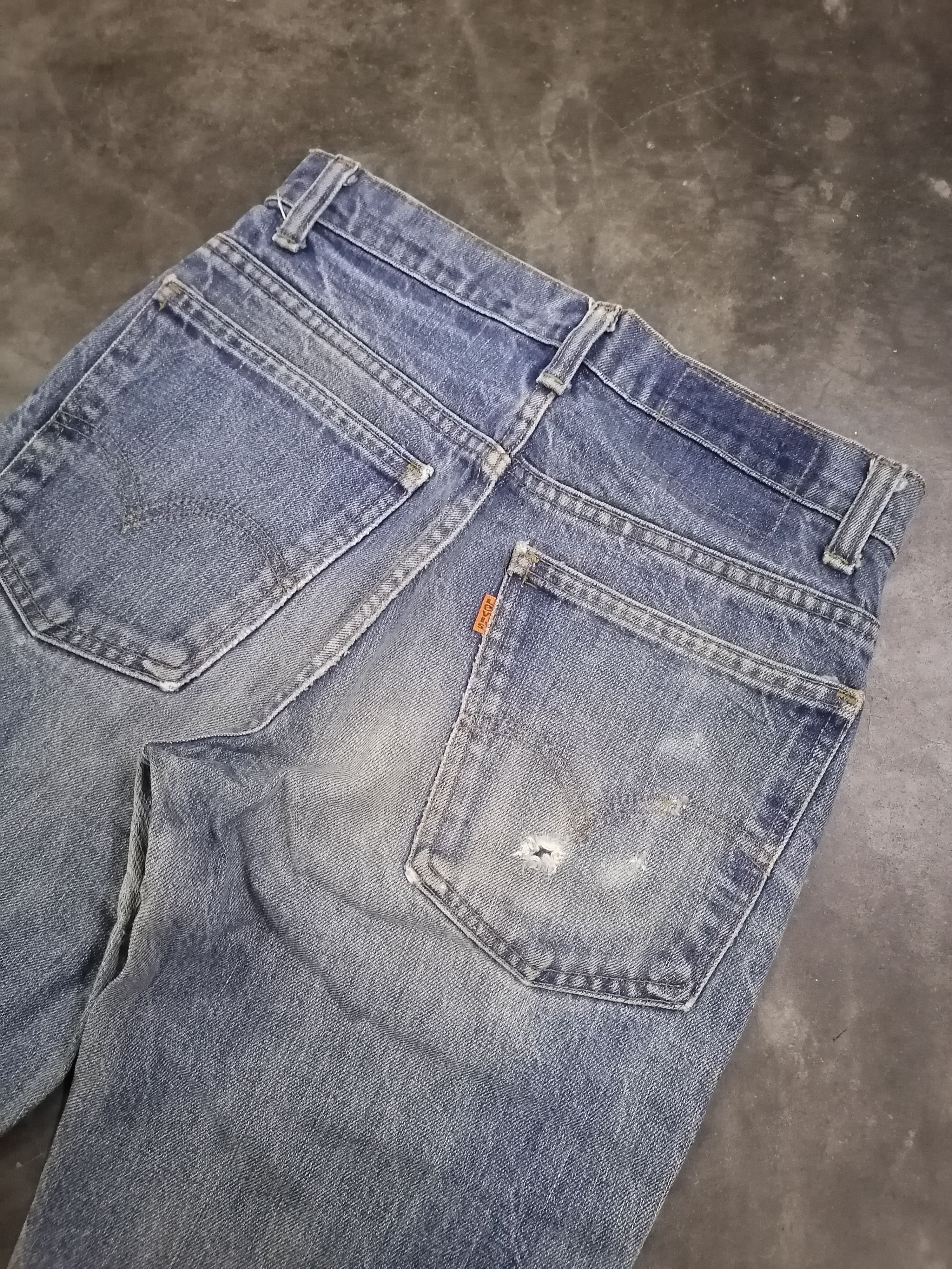 Levi's × Levi's Vintage Clothing Flare Vintage 70s Levi's 517 Orange Tab Stamp 8 Denim Pants Size US 27 - 8 Thumbnail