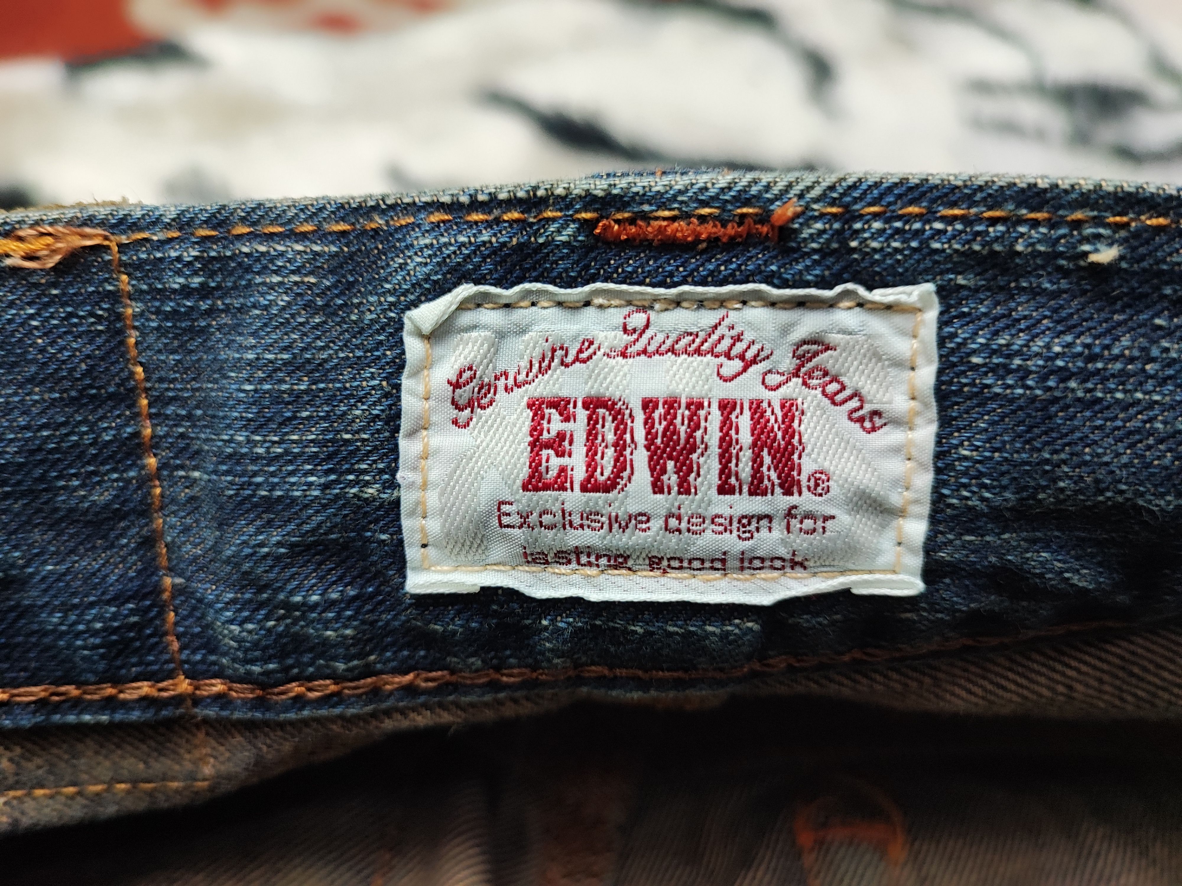 Edwin EDWIN VINTAGE XV FADED JEANS VERY RARE Size US 30 / EU 46 - 20 Thumbnail