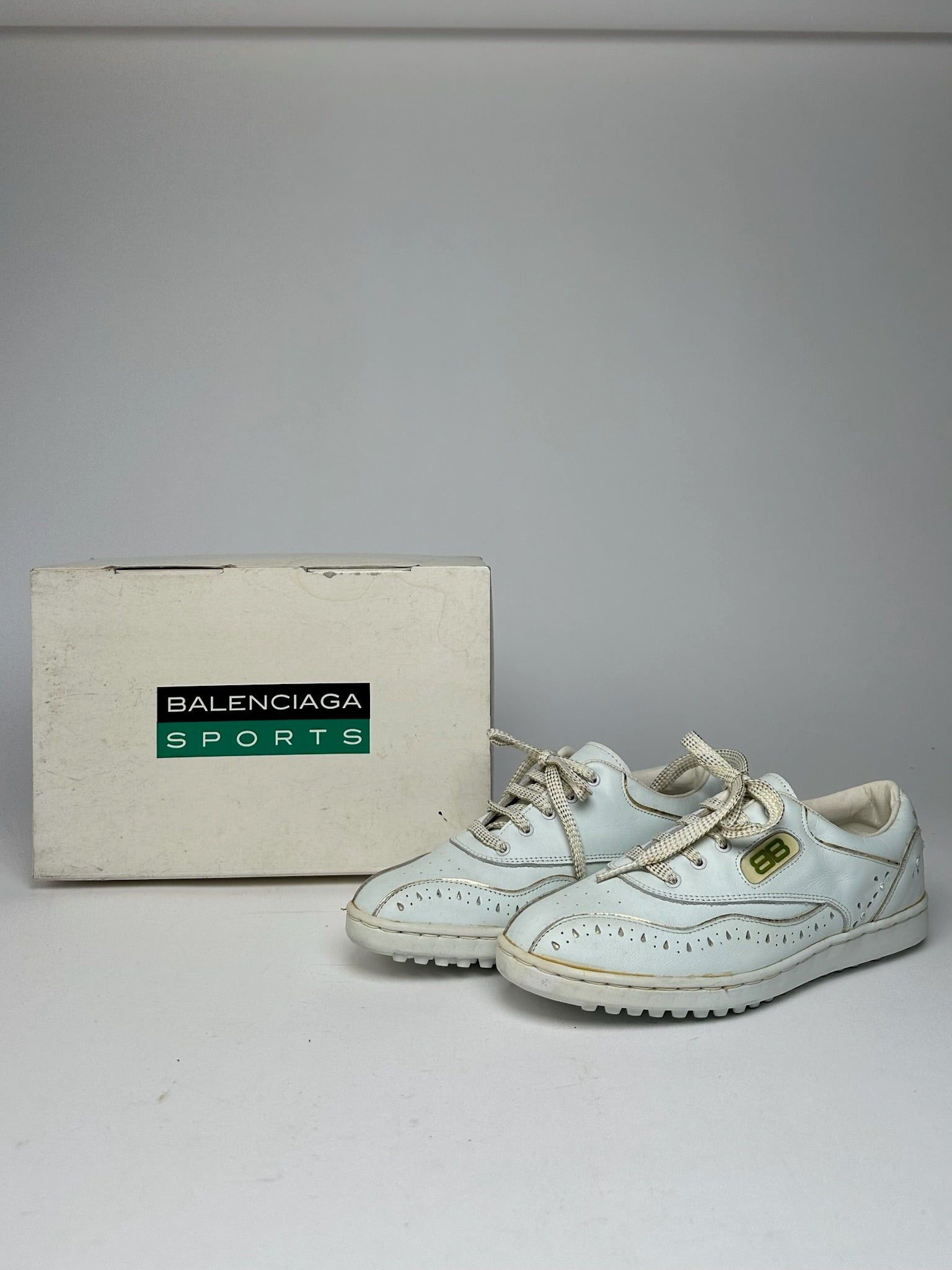 Balenciaga Vintage Sneaker White Size US 7 / IT 37 - 1 Thumbnail