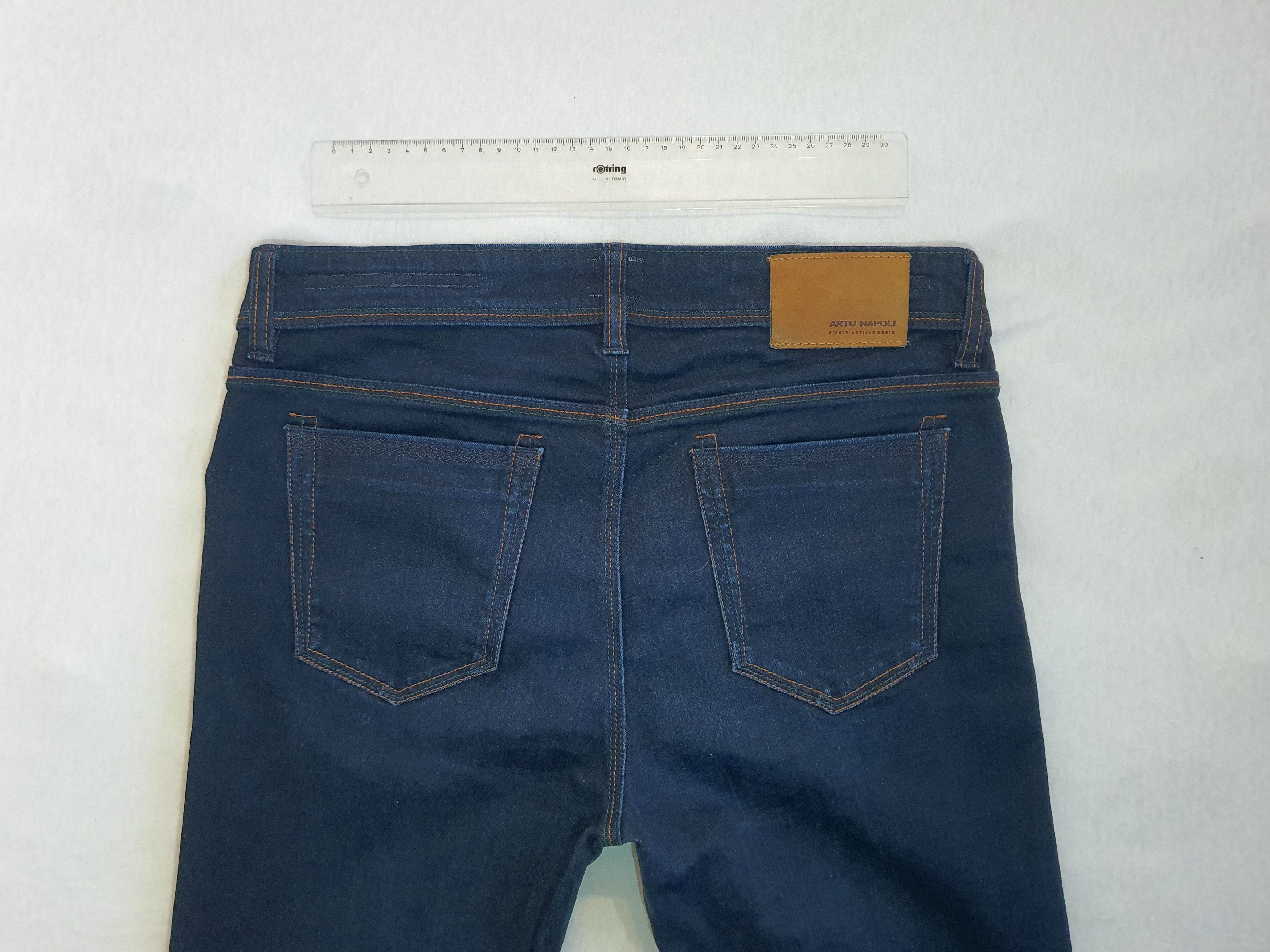 Other ARTU NAPOLI -Mod: 3264 LUXURY (Selvedge TriColore) - W30 L26 Size US 30 / EU 46 - 11 Thumbnail
