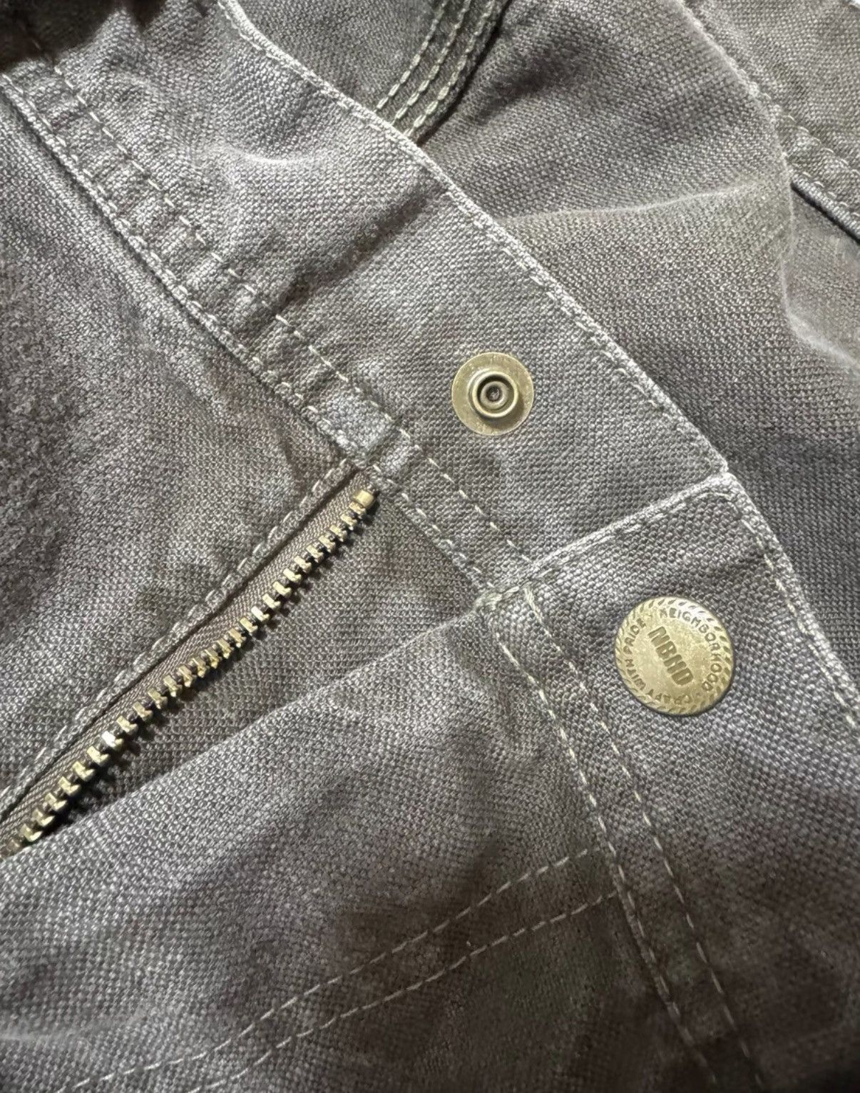 Neighborhood NEIGHBORHOOD 24AW Duck painter pants —sulfur-dyed distressed Size US 36 / EU 52 - 8 Thumbnail