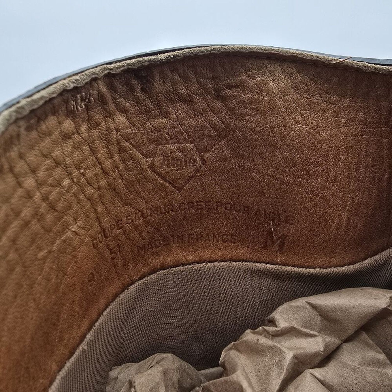 Aigle Aigle tall leather lined waterproof rain riding boots 41/9 Size US 9 / IT 39 - 11 Thumbnail