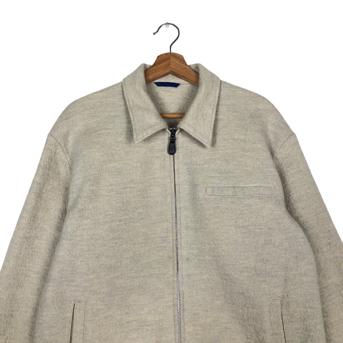 Japanese Brand 🔥Vintage Chore Zipper Jacket Zephyr Japan Issey Miyake Size US M / EU 48-50 / 2 - 3 Thumbnail