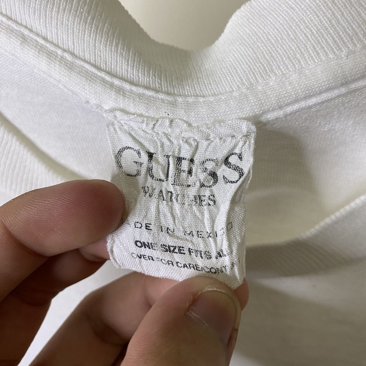 Guess Vintage 1990s Guess Watches Promo T Shirt Size US XL / EU 56 / 4 - 3 Thumbnail
