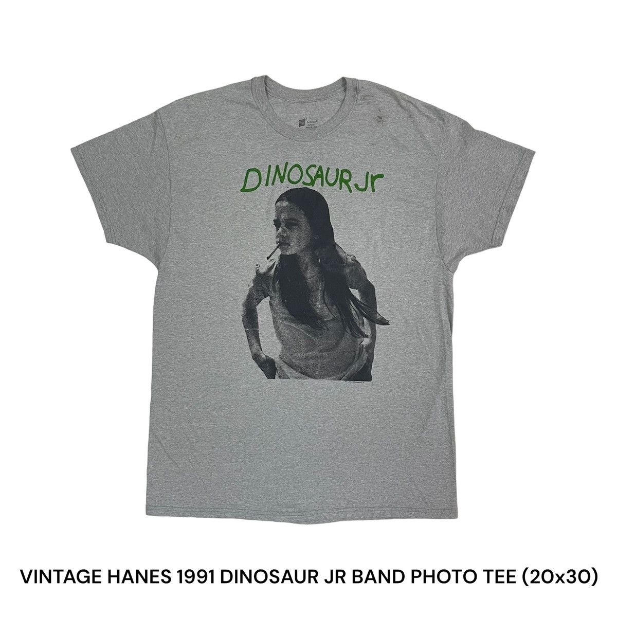 Band Tees Vtg Hanes 1991 Dinosaur JR Photo Tee Size US L / EU 52-54 / 3 - 1 Thumbnail
