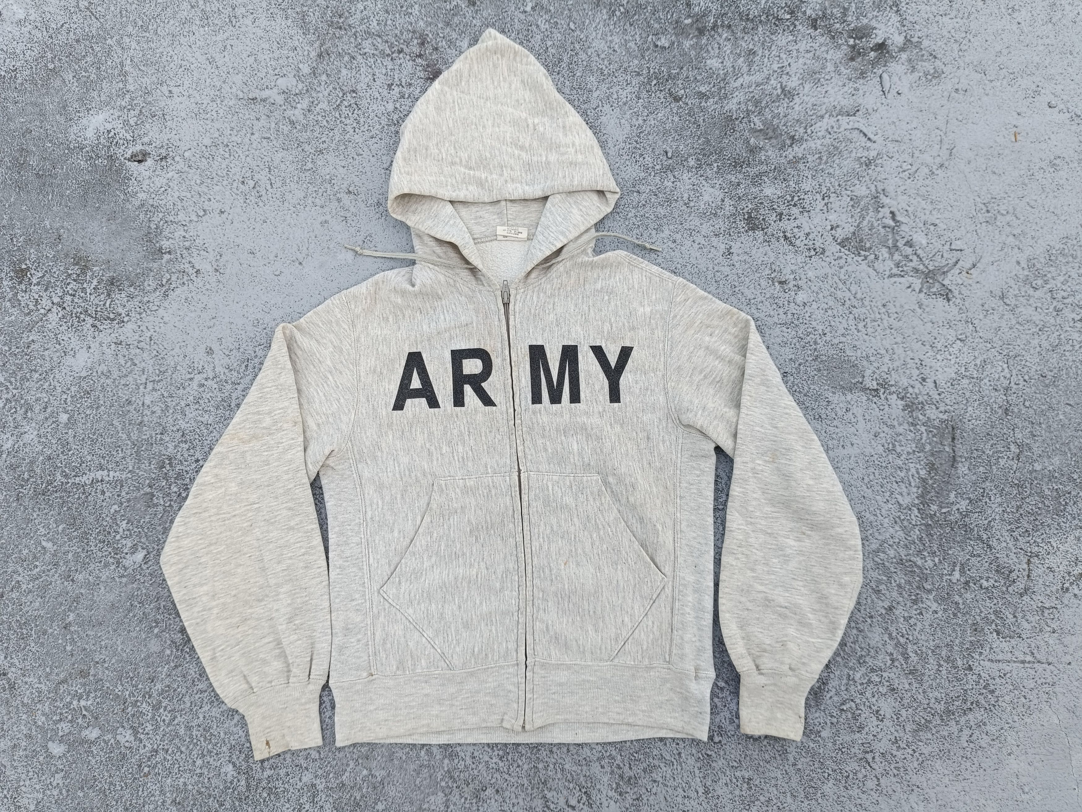 Vintage vintage ARMY physical fitness sweatshirt/hoodie Size US XS / EU 42 / 0 - 1 Thumbnail