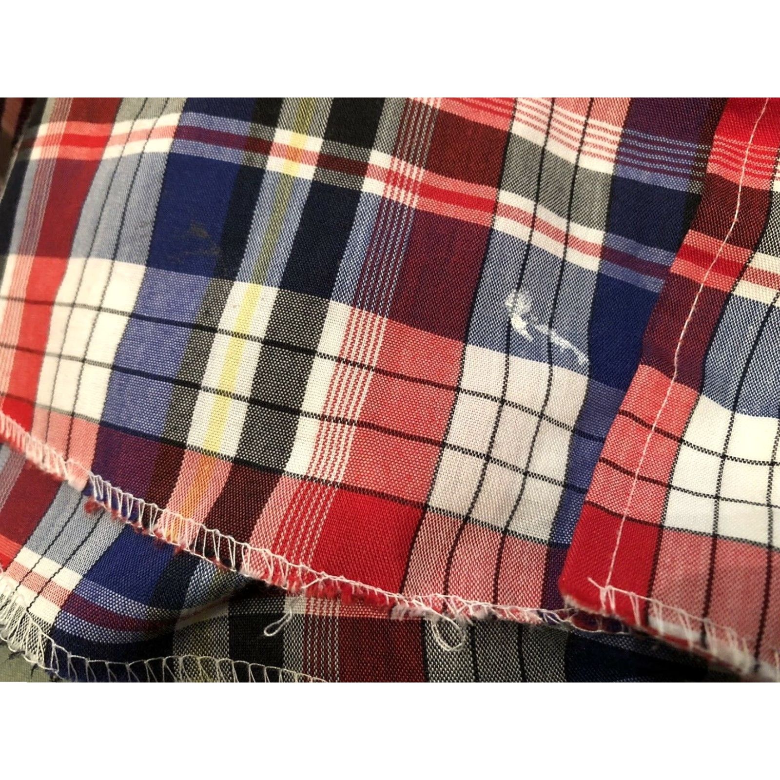 Vintage PANHANDLE SLIM - Mens XL Western Rockabilly PEARL SNAP Cowboy Shirt Shirt Mens XL Blue White Red Yellow Rockabilly 90s Cowboy Snap Button-Up Mens Size US XL / EU 56 / 4 - 8 Thumbnail