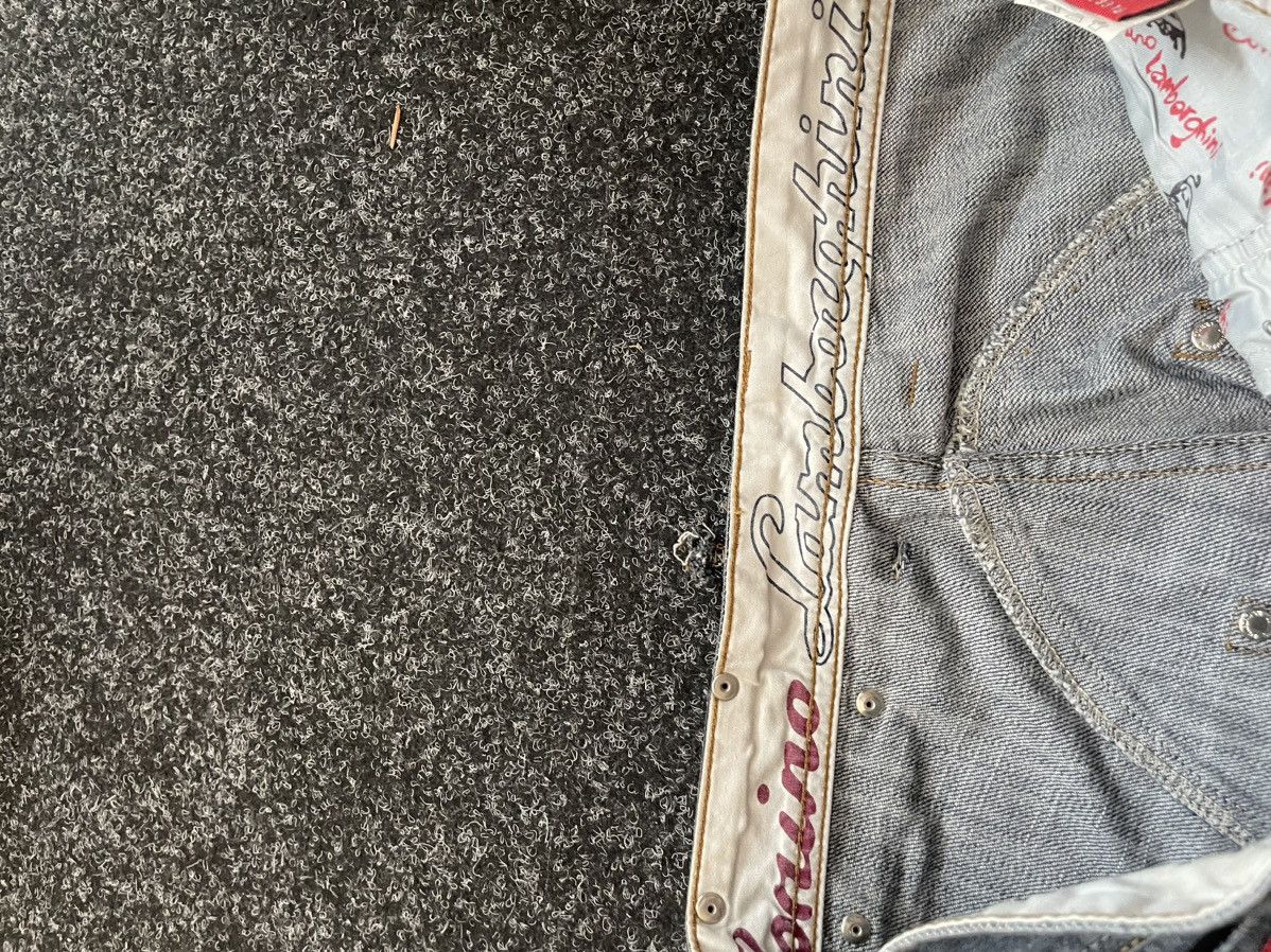 If Six Was Nine × Lamborghini 90s conino LAMBORGHIN jeans denim pants baggy old money Size US 33 - 7 Thumbnail