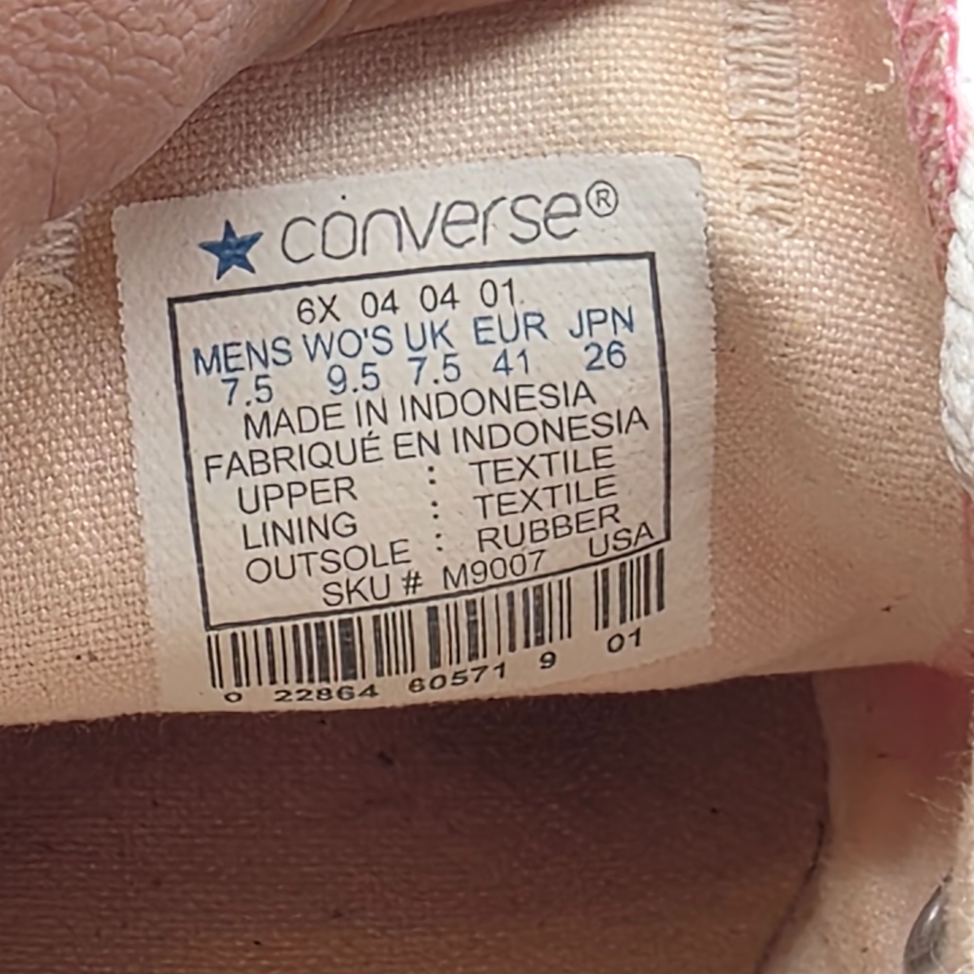 Converse Converse All Star Womens Size 9.5 Pink Canvas Low Top Sneake Size US 9.5 / IT 39.5 - 6 Thumbnail