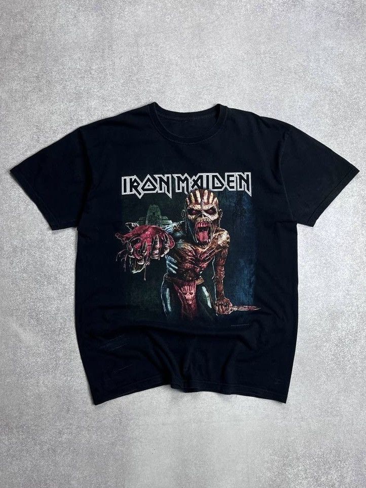 Band Tees × Iron Maiden × Vintage Iron maiden virtual XI world