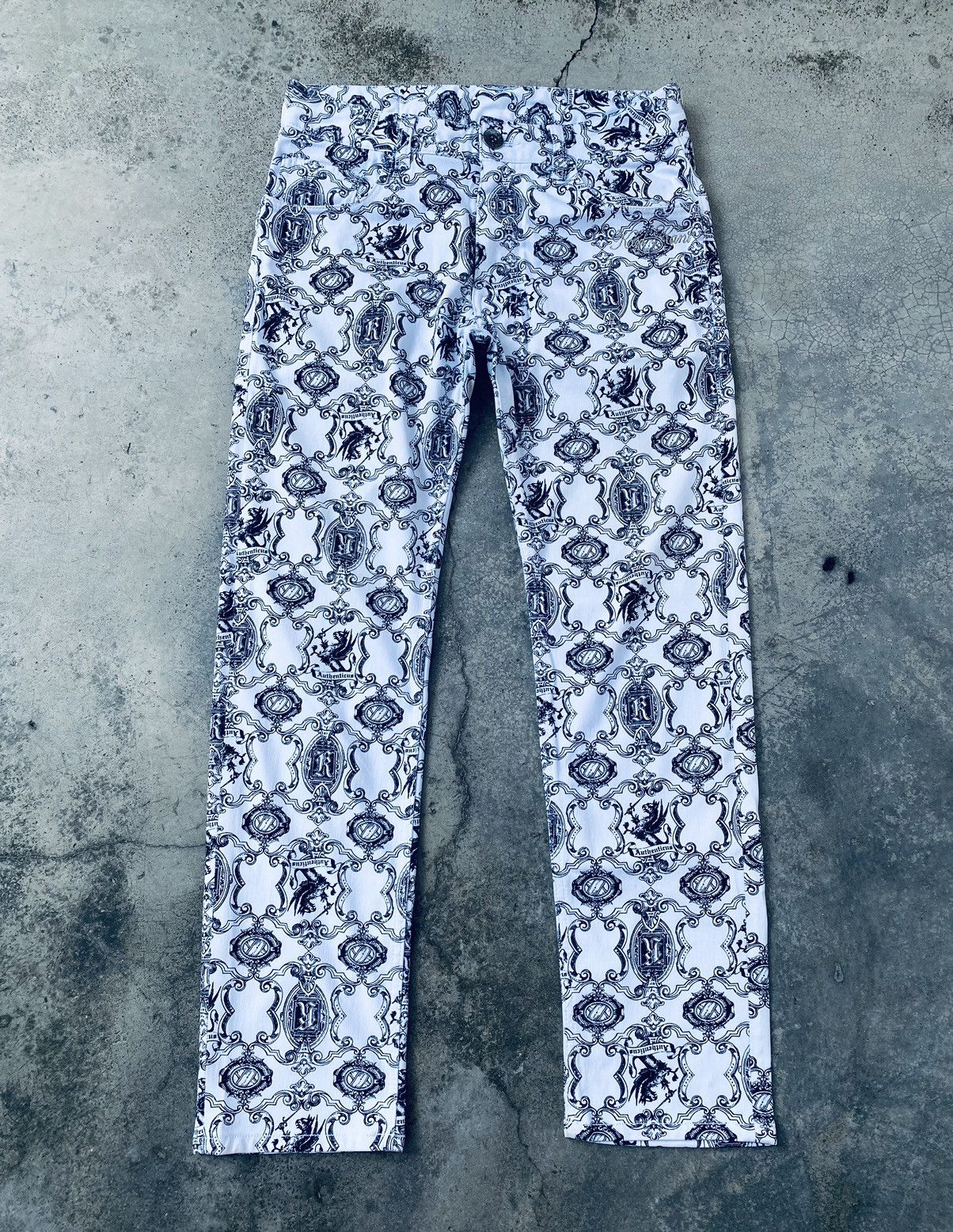 Karl Kani Vintage Karl Kani Printed Pants Rare Size US 33 - 1 Thumbnail