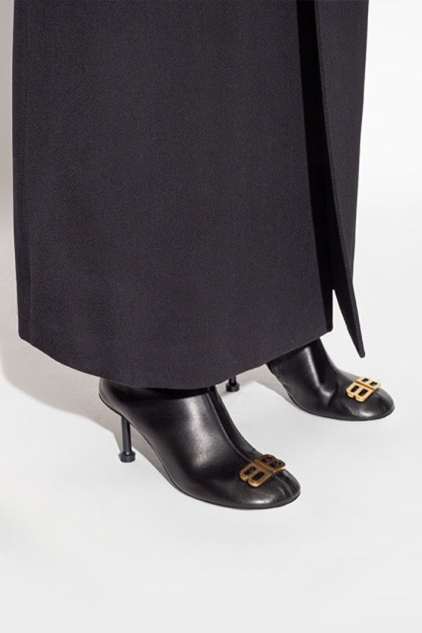 Balenciaga o1in1g0924 Groupie 80mm Bootie in Black Size US 6 / IT 36 - 2 Thumbnail