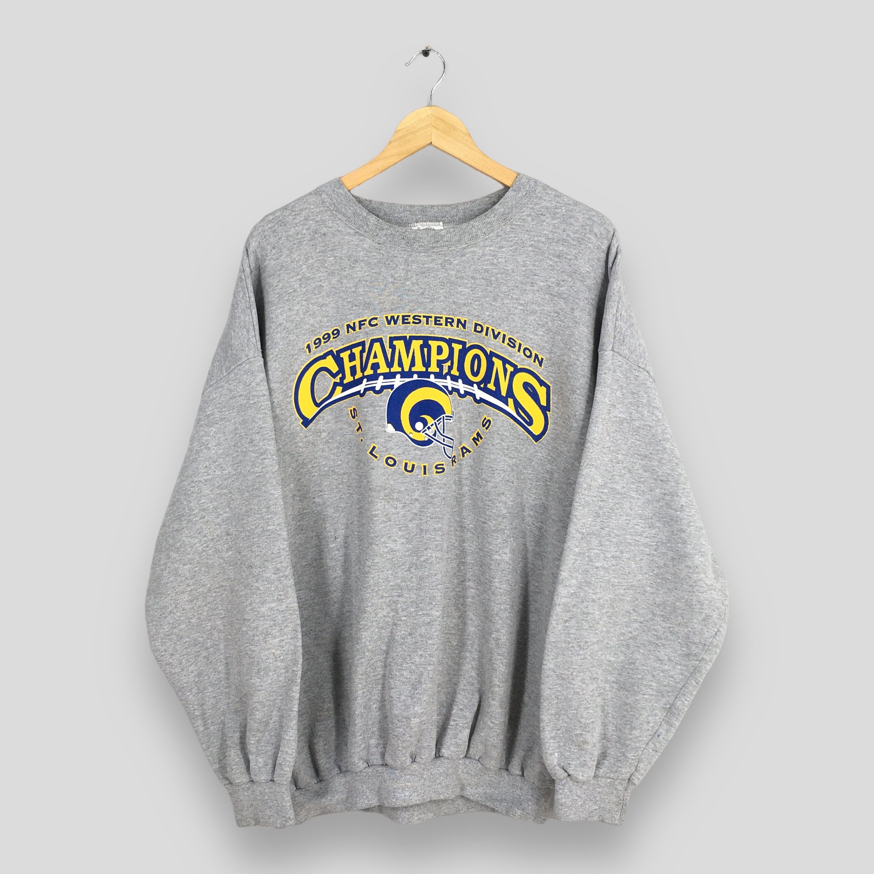 NFL × Vintage Vintage St. Louis Rams Football NFL Sweatshirt XLarge Size US XL / EU 56 / 4 - 1 Thumbnail