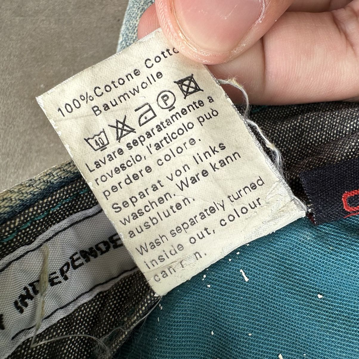 Japanese Brand Vintage Japanese Raw Distressed Faded Denim Jean Size 32 Size US 31 - 8 Thumbnail