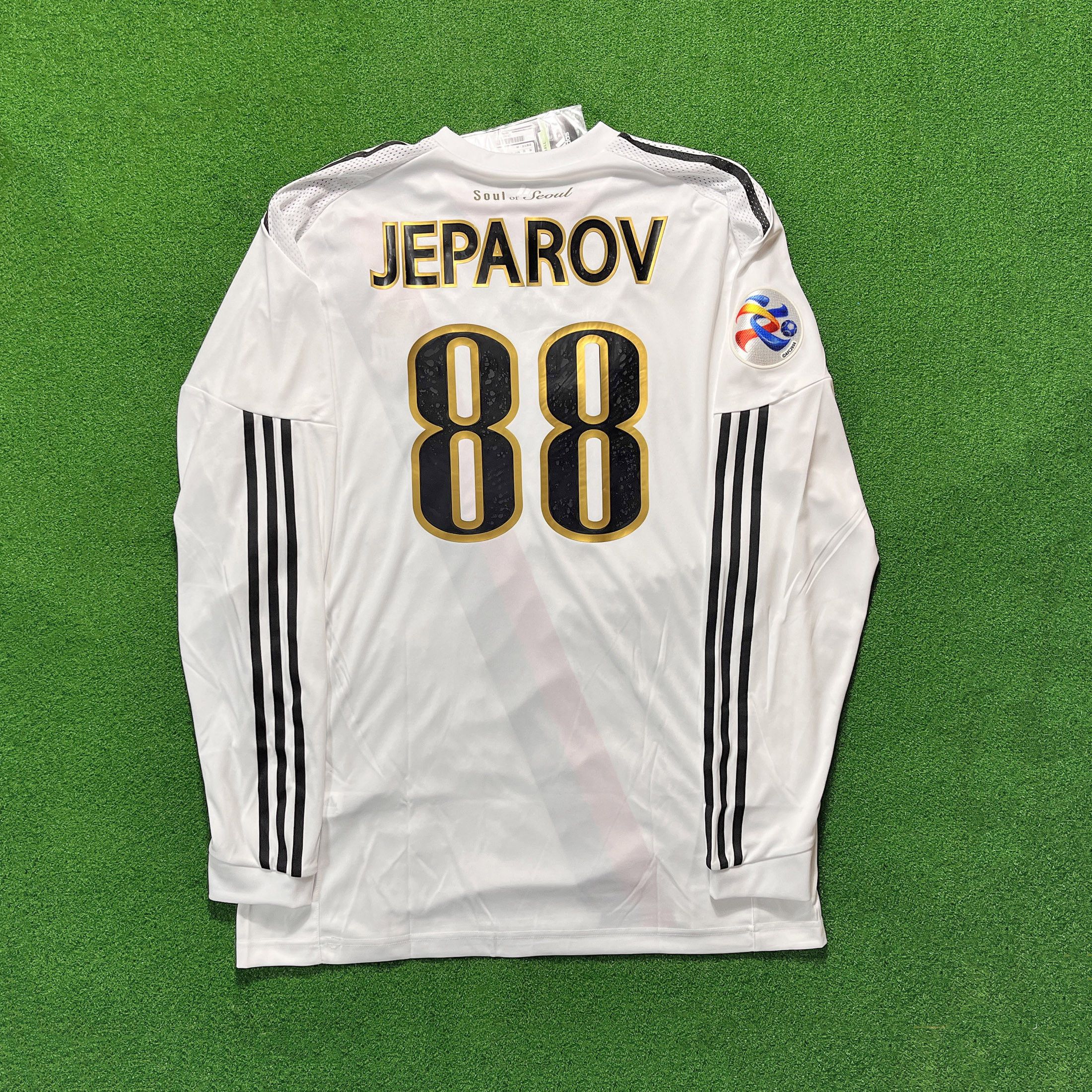 Adidas 2010 FC Seoul Away L/S Player Issue Football Shirt – Y2K Size US XL / EU 56 / 4 - 1 Thumbnail