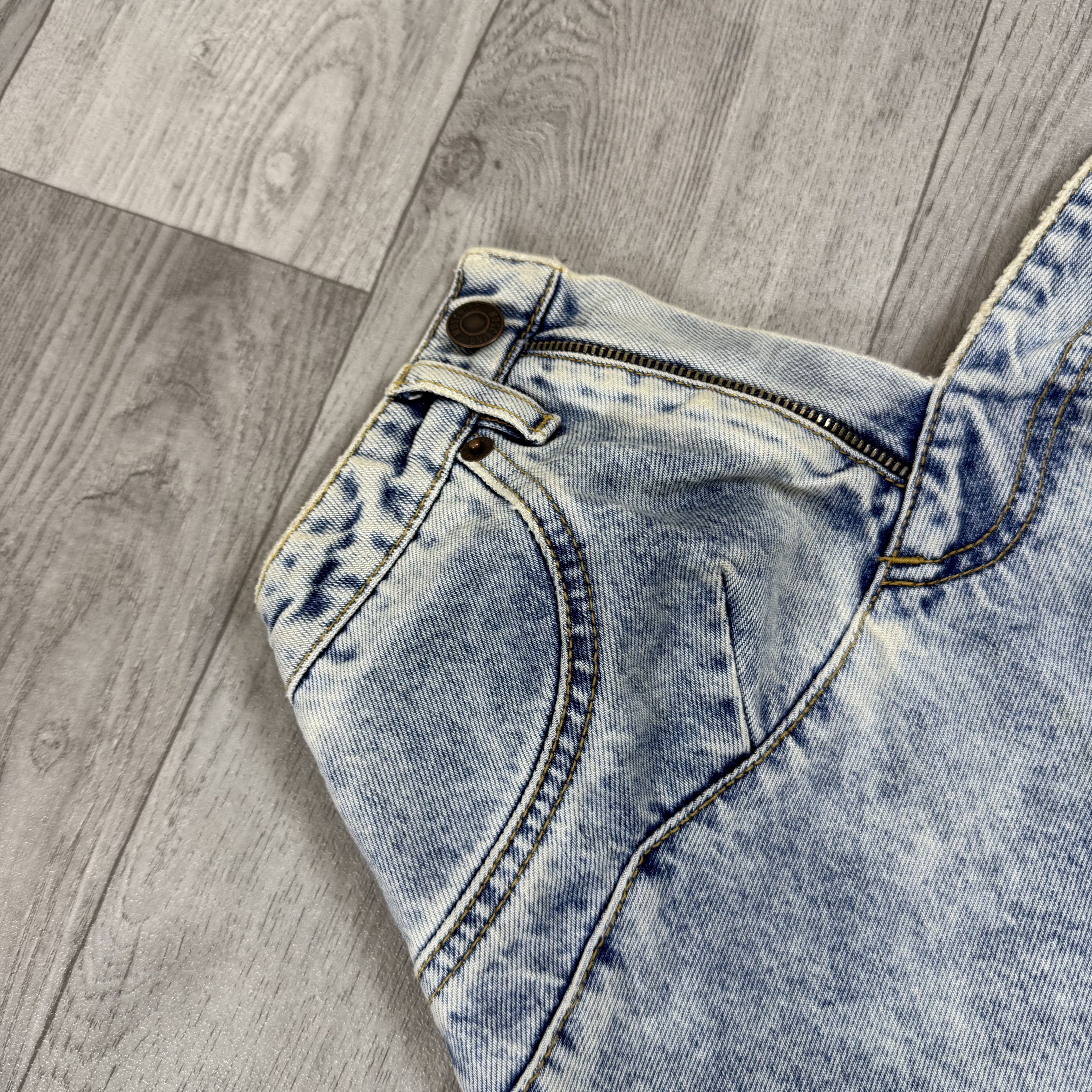 H&M × Moschino H&M x Moschino Denim Women's Bandeau Crop Top Size S / US 4 / IT 40 - 5 Thumbnail