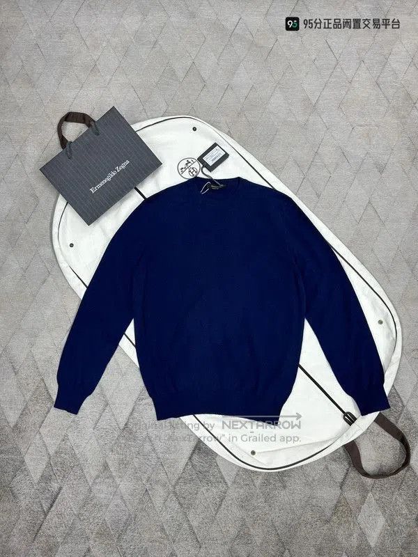 Ermenegildo Zegna Zegna Unisex Pure Cashmere Sweater. Size US S / EU 44-46 / 1 - 1 Thumbnail