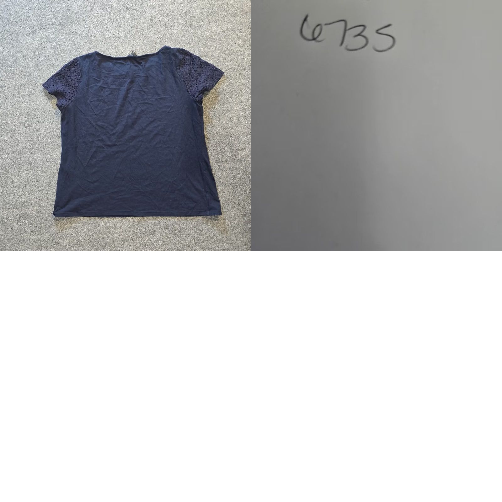 Talbots Talbots Top Womens XL Blue Lace Short Sleeve Lightweight Casual Capsule Shirt XL Womens Blue Lace Short Sleeve Lightweight Capsule Shirt Talbots Size XL / US 12-14 / IT 48-50 - 8 Thumbnail