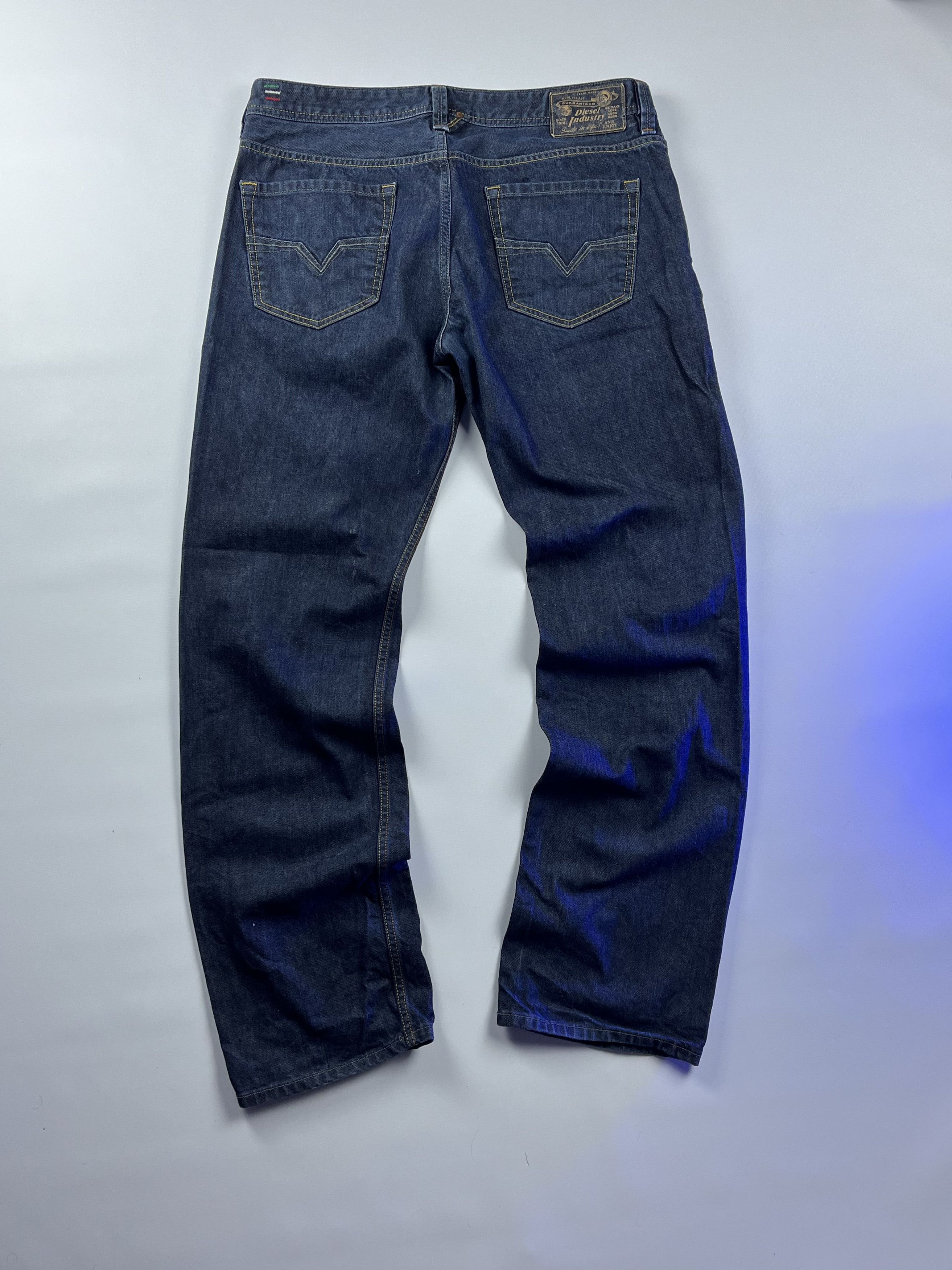 Diesel × Vintage Rare Diesel Baggy Jeans Made in Italy Size US 36 / EU 52 - 6 Thumbnail