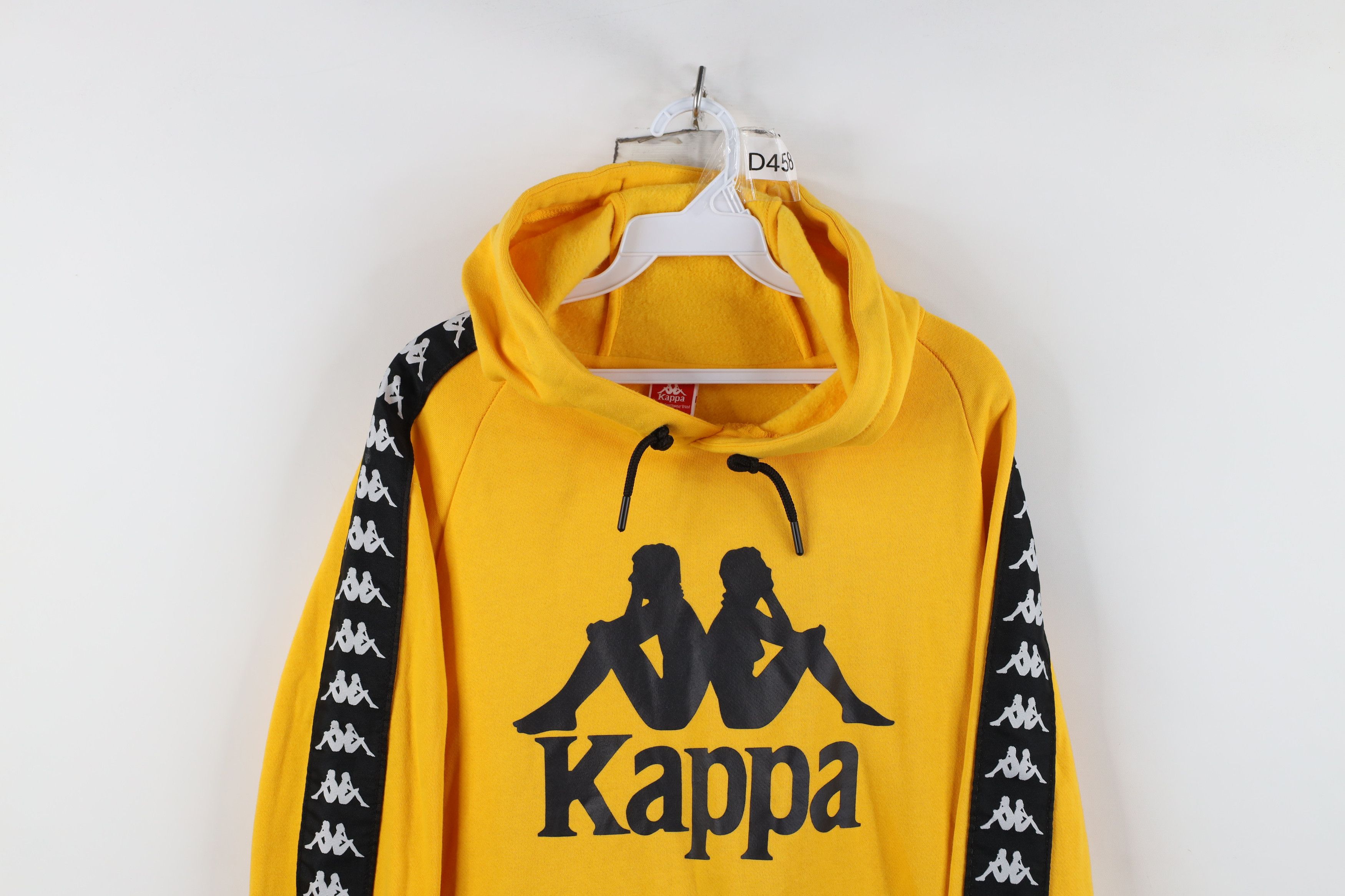 Kappa Vintage 90s Kappa Spell Out Taped Logo Soccer Hoodie Size US M / EU 48-50 / 2 - 2 Thumbnail