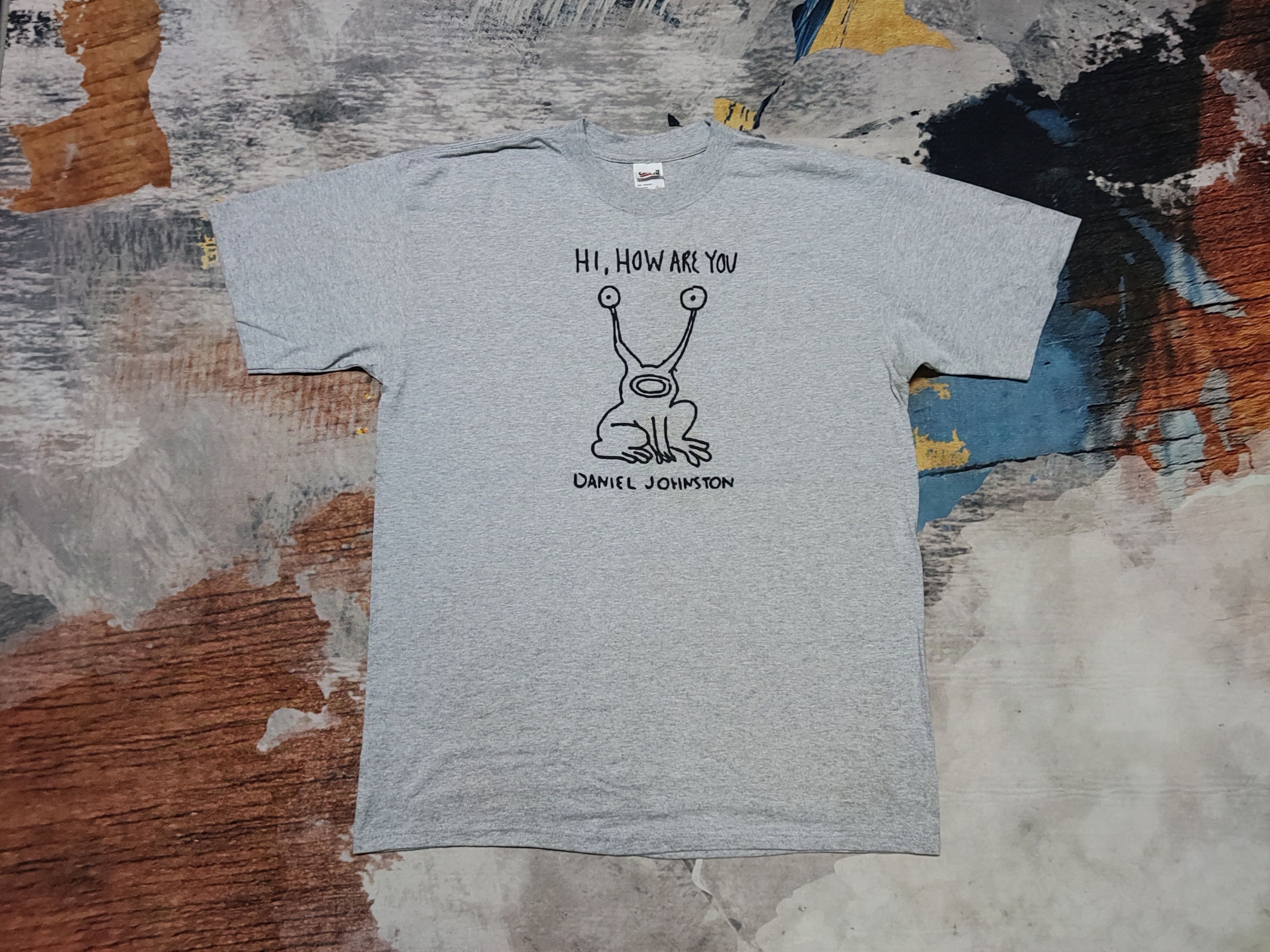 Nirvana × Vintage Vintage Nirvana Sub Pop Daniel Johnston Grunge Size US L / EU 52-54 / 3 - 1 Thumbnail