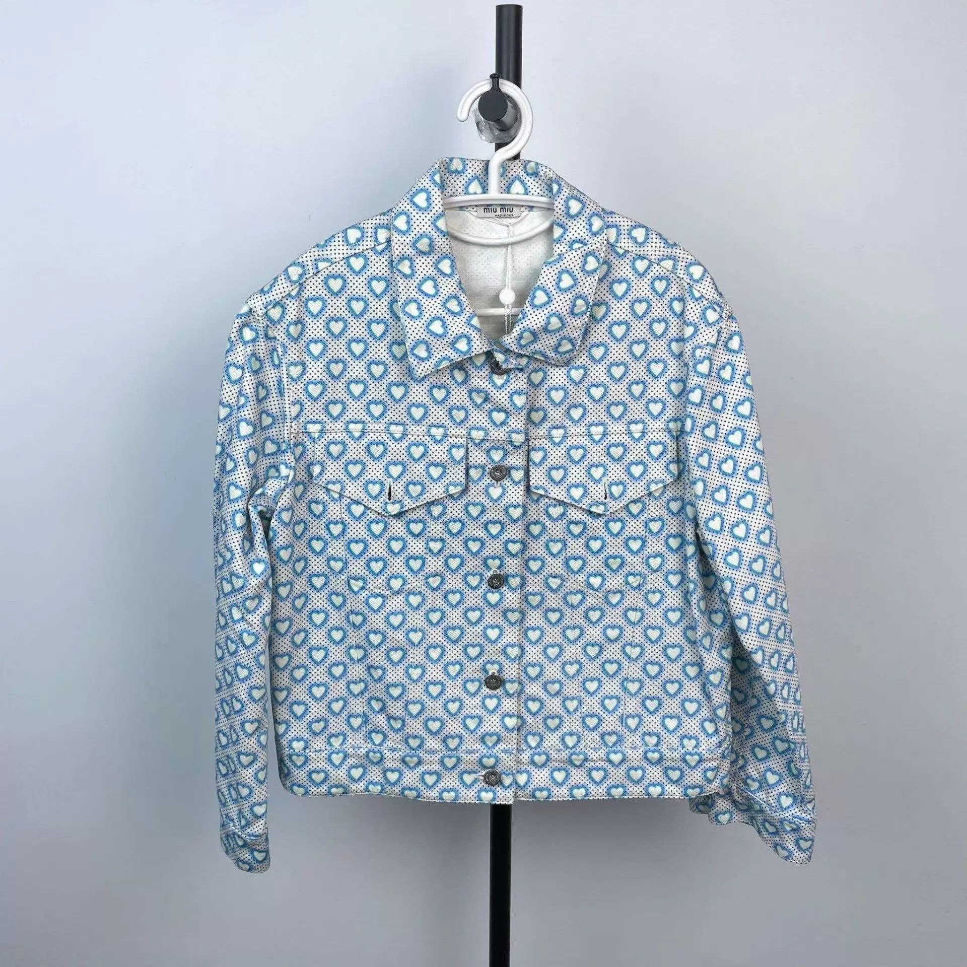 Miu Miu MIU MIU Camo Longsleeve Size 38 Size XS / US 0-2 / IT 36-38 - 1 Thumbnail