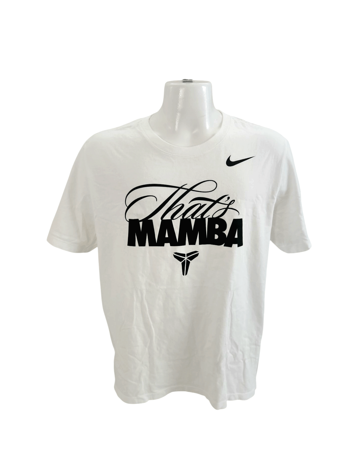 Nike Nike Kobe Bryant That's Mamba T-Shirt White Large Tee Size US L / EU 52-54 / 3 - 1 Thumbnail