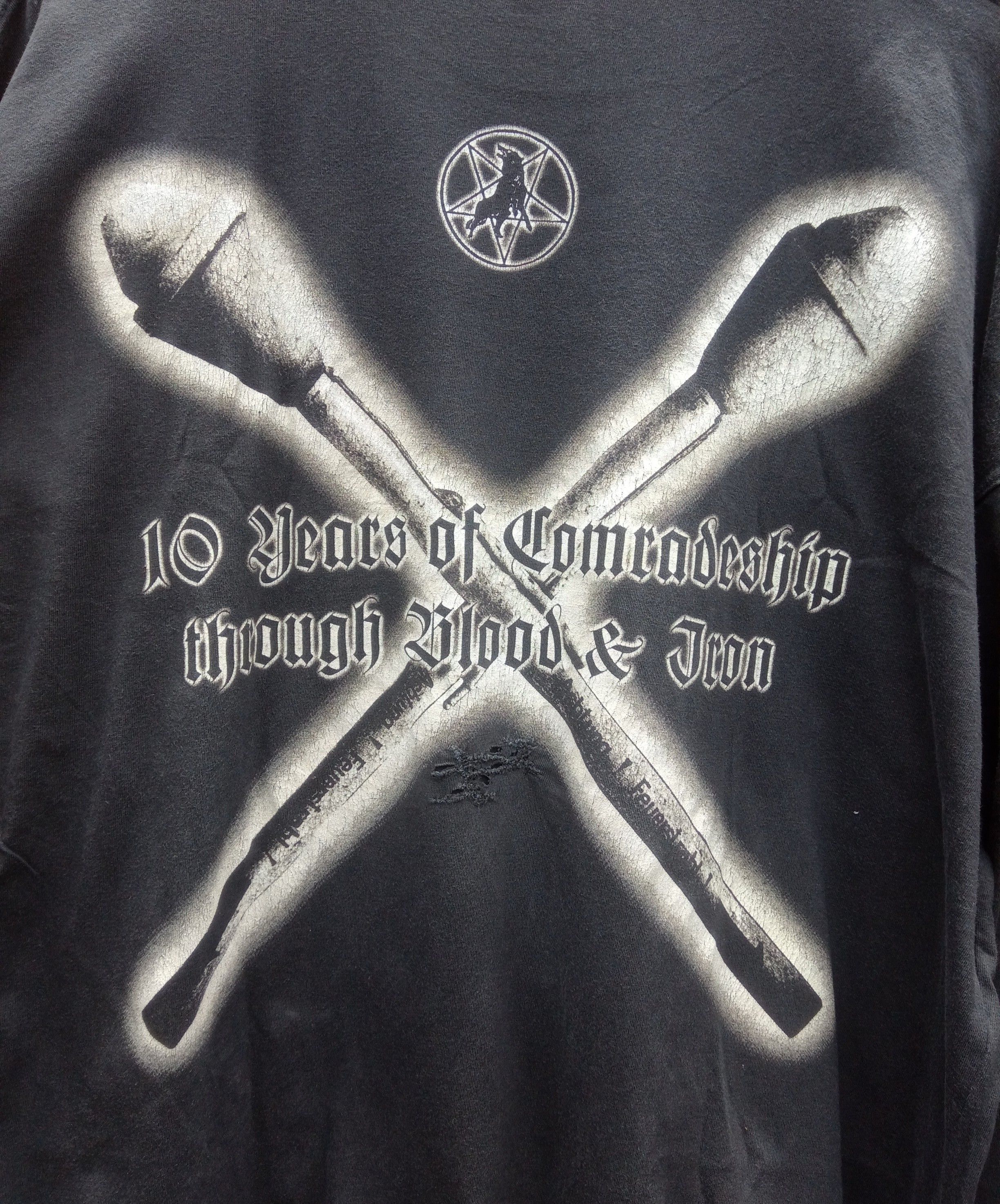 Band Tees × Vintage Vintage MARDUK infernal eternal Size US XL / EU 56 / 4 - 4 Thumbnail