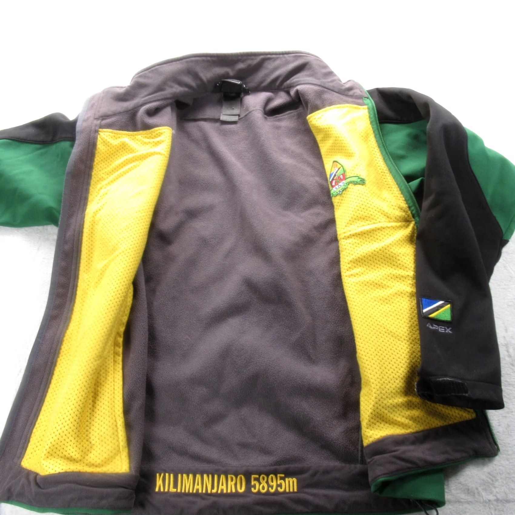 The North Face The North Face Jacket Medium Green Colorblock Kilimanjaro Mens Apex Size US M / EU 48-50 / 2 - 2 Thumbnail