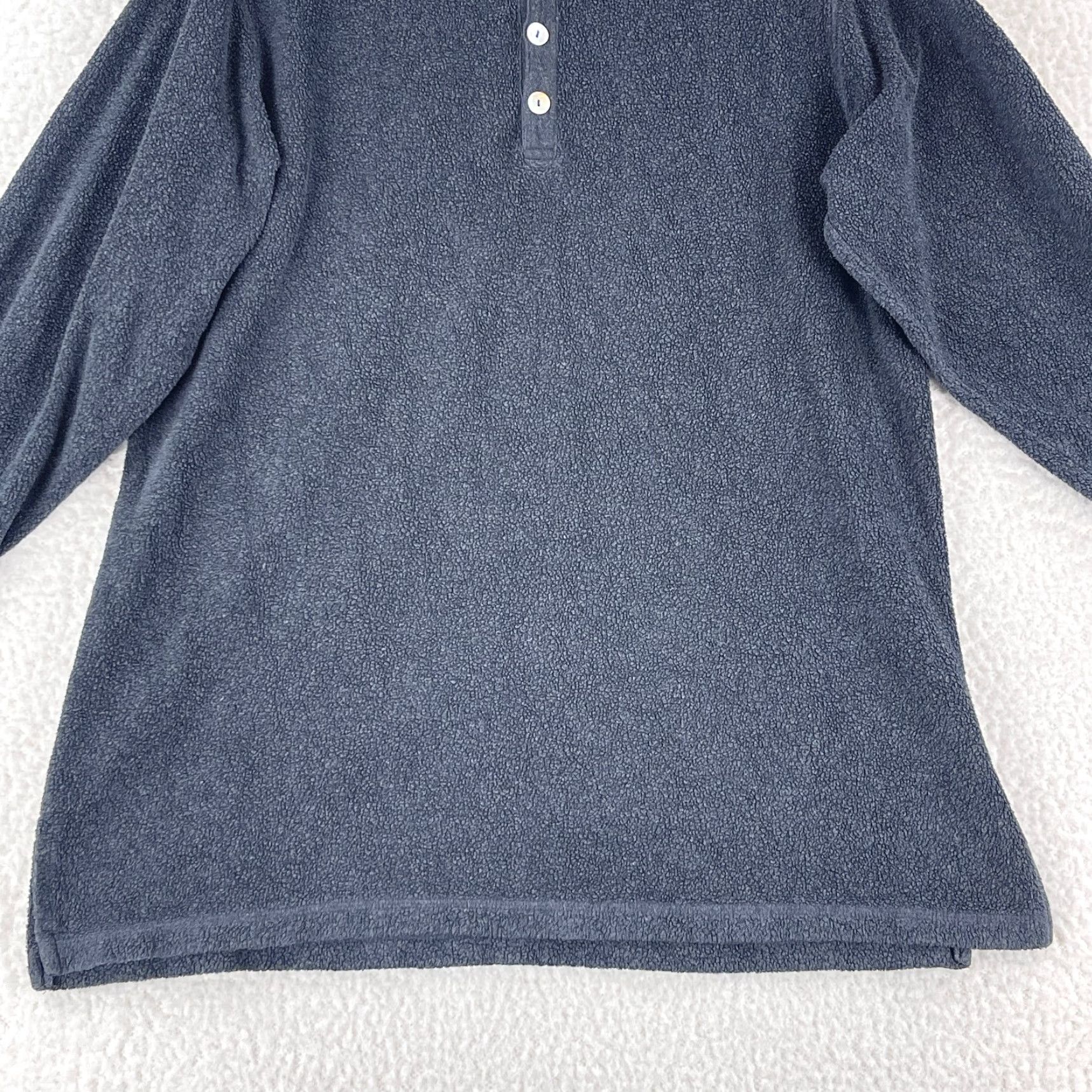 Soft Surroundings Soft Surroundings Gray Long Sleeve Fleece Sweater Womens Pullover Size M Size M / US 6-8 / IT 42-44 - 6 Thumbnail