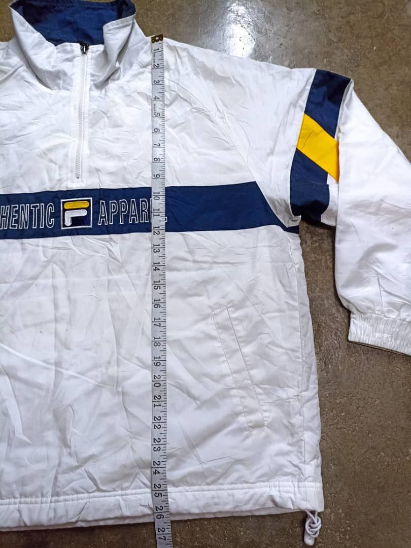 Fila × Vintage Fila windbreaker Jacket Size US S / EU 44-46 / 1 - 14 Thumbnail