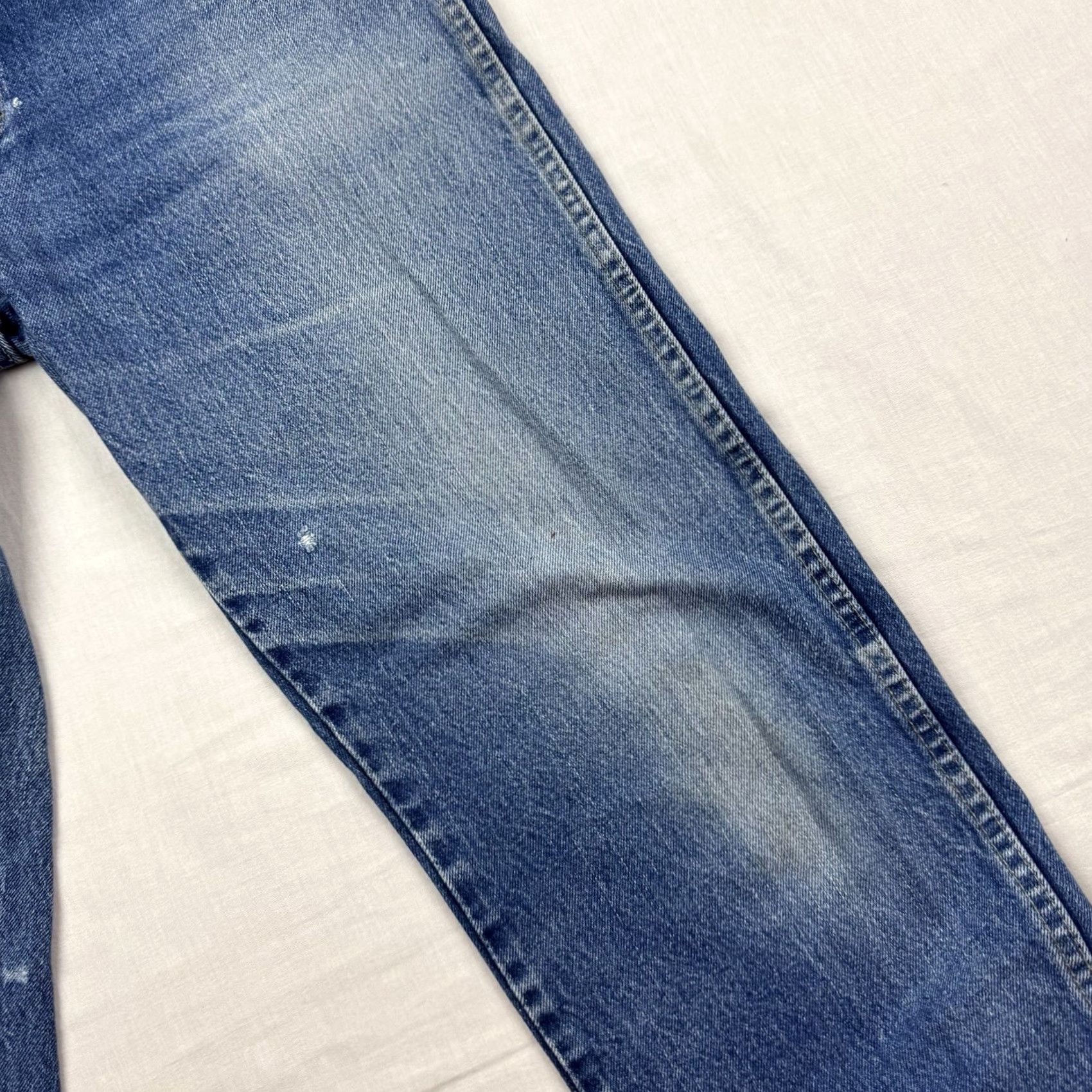 Dickies VINTAGE Dickies Jeans Adult 36x34 Relaxed Fit Faded Worn Workwear Hipster Y2K Blue Mens Jeans Size US 36 / EU 52 - 5 Thumbnail