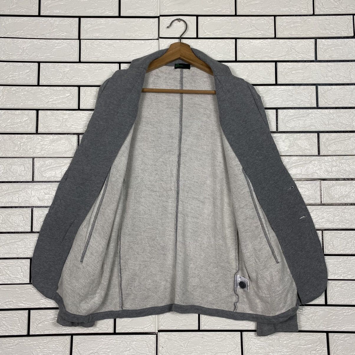 Japanese Brand 📌Stile Benetton Cardigan Button Jacket Issey Miyake Size US M / EU 48-50 / 2 - 14 Thumbnail