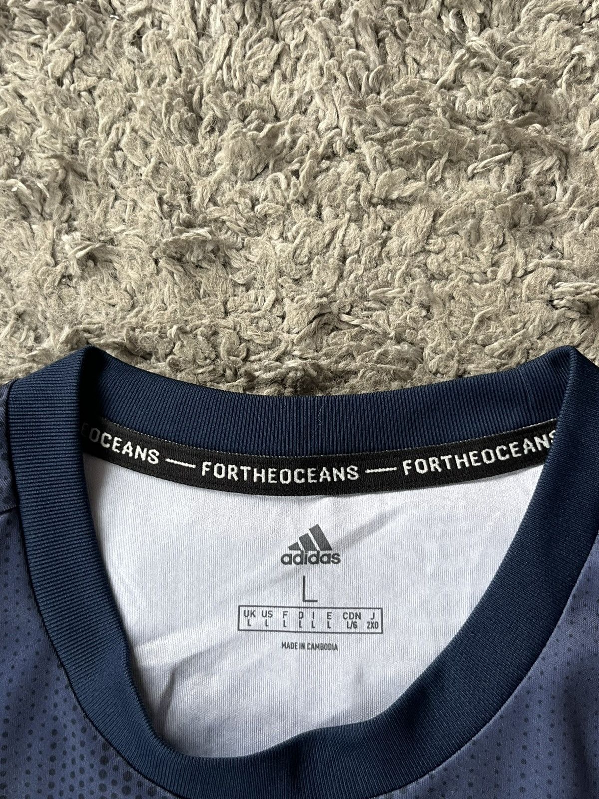 Adidas Vintage Tee Adidas MANCHESTER UNITED 2018 AD Streetwear Size US L / EU 52-54 / 3 - 9 Thumbnail