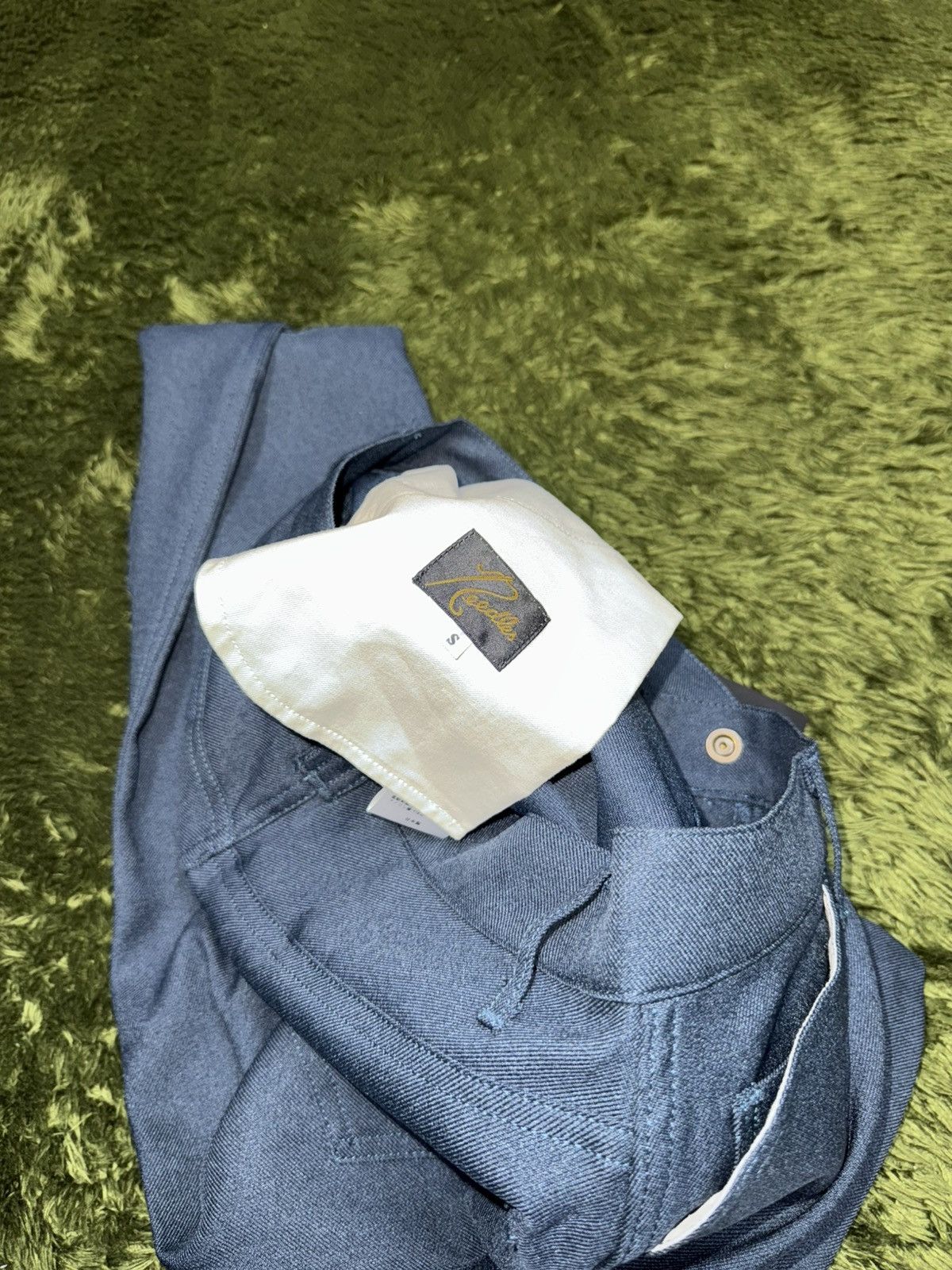 Needles [S] Needles Poly Twill Penny Jean Pants Navy LQ173 Size US 32 / EU 48 - 12 Thumbnail