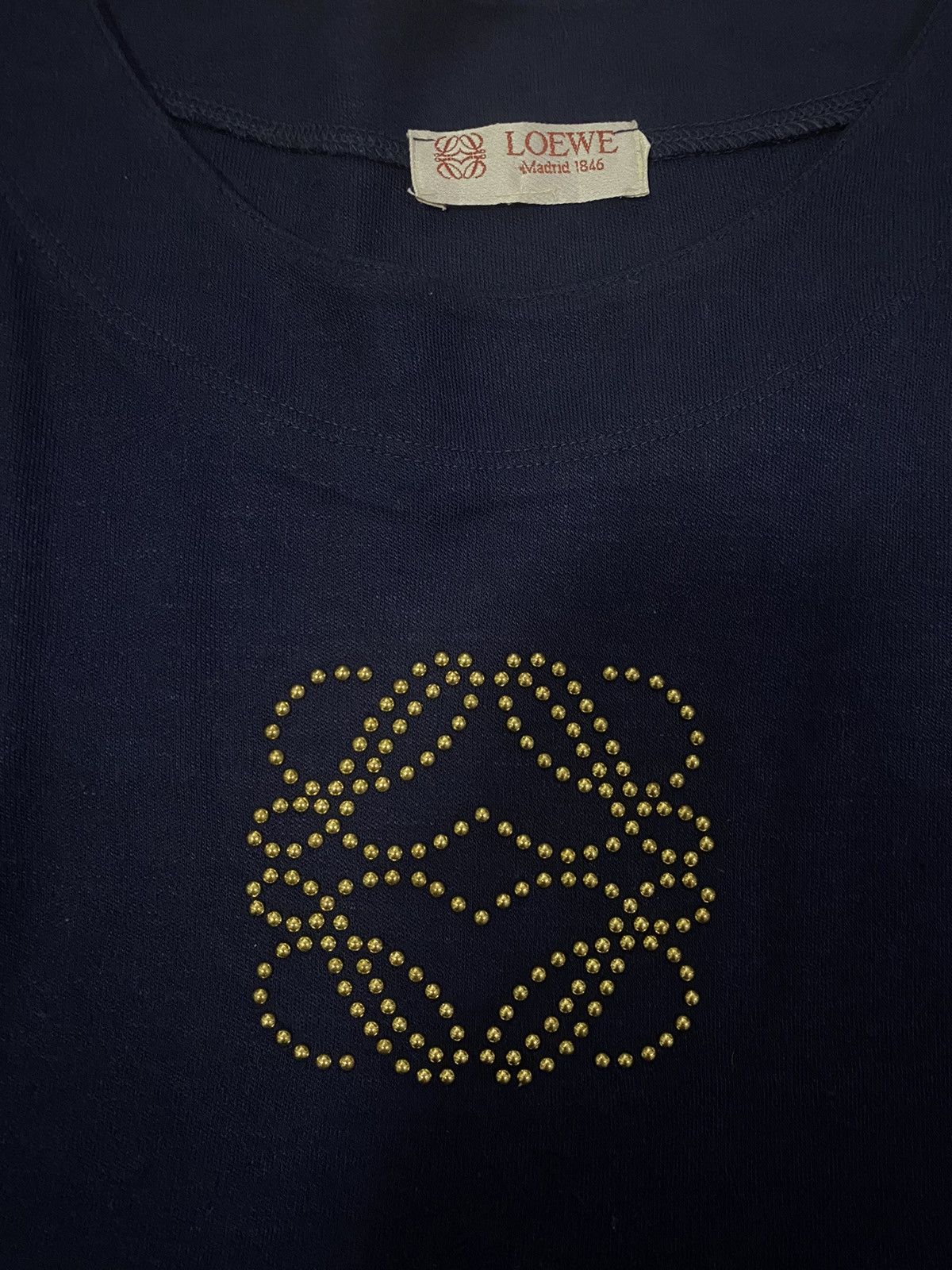 Loewe Vintage Loewe Madrid Anagram tee Size M / US 6-8 / IT 42-44 - 5 Thumbnail