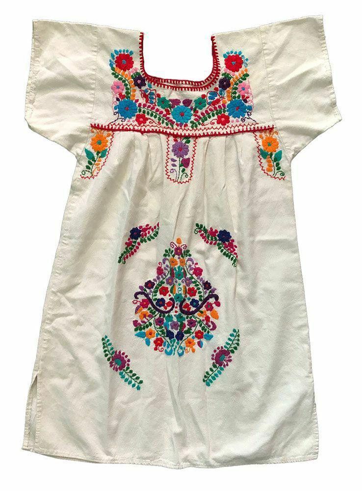 Designer Pre Owned Embroidered White Hand Made Blouse S Size S / US 4 / IT 40 - 5 Thumbnail