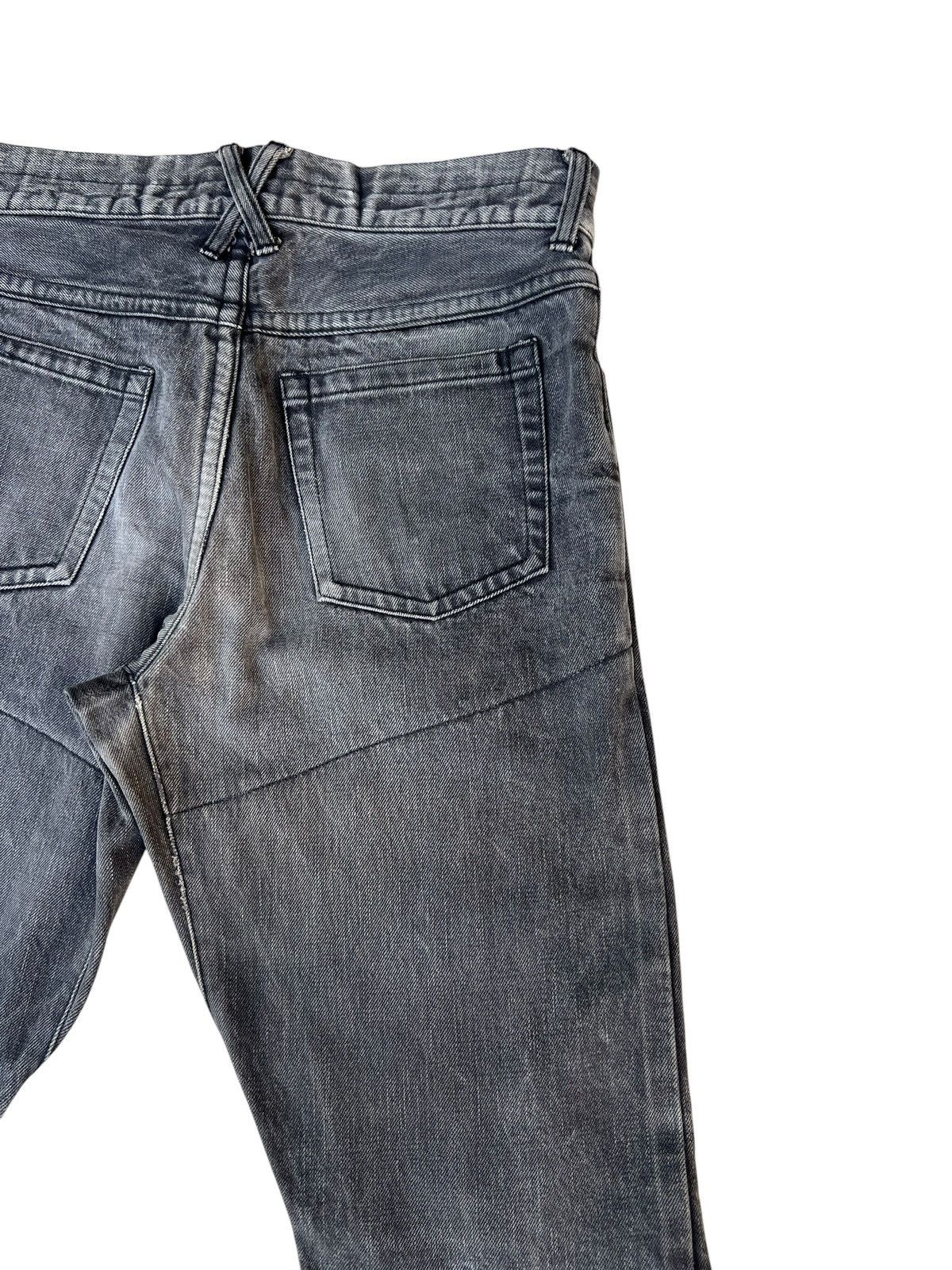 Shellac Analog Lighting Japan Fade Black Denim Selvedge Jeans Size US 31 - 18 Thumbnail