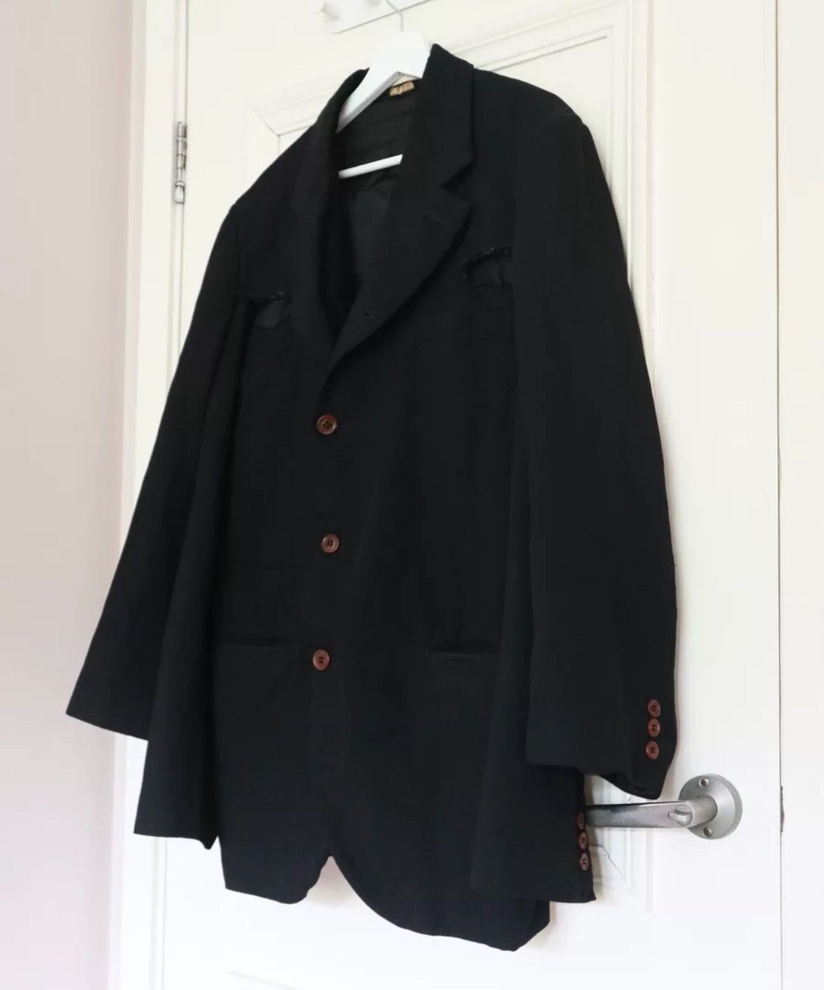 Comme des Garcons Black double-layer double sleeve suit 2412-Nextarrow Size US S / EU 44-46 / 1 - 4 Thumbnail