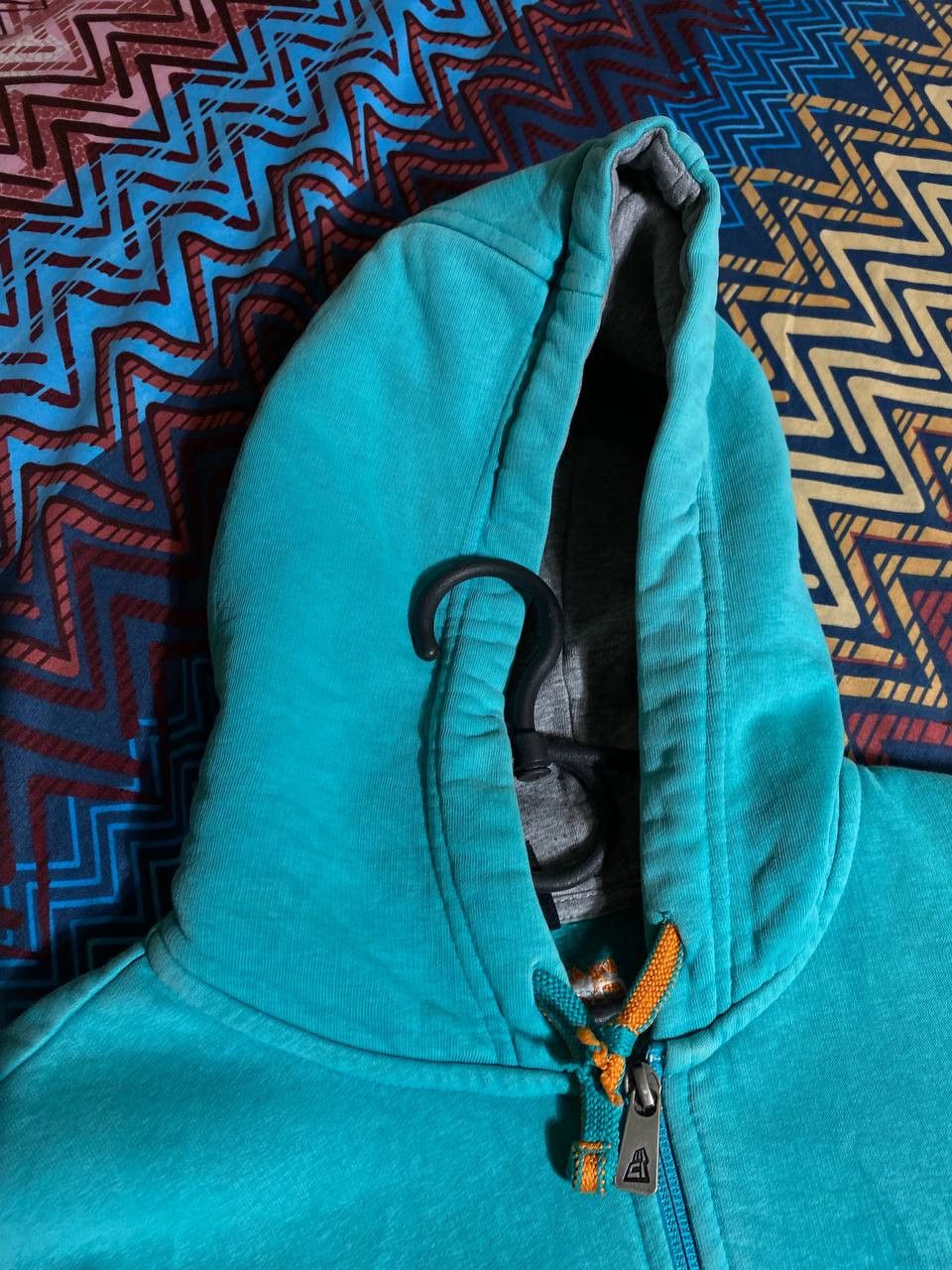 New Era × Vintage New Era Zip Hoodie Sweatshirt Logo Baggy Size US M / EU 48-50 / 2 - 15 Thumbnail