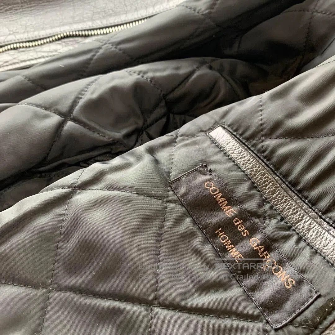 Comme des Garcons Comme des Garçons Men's Leather Jacket. Size US M / EU 48-50 / 2 - 4 Thumbnail