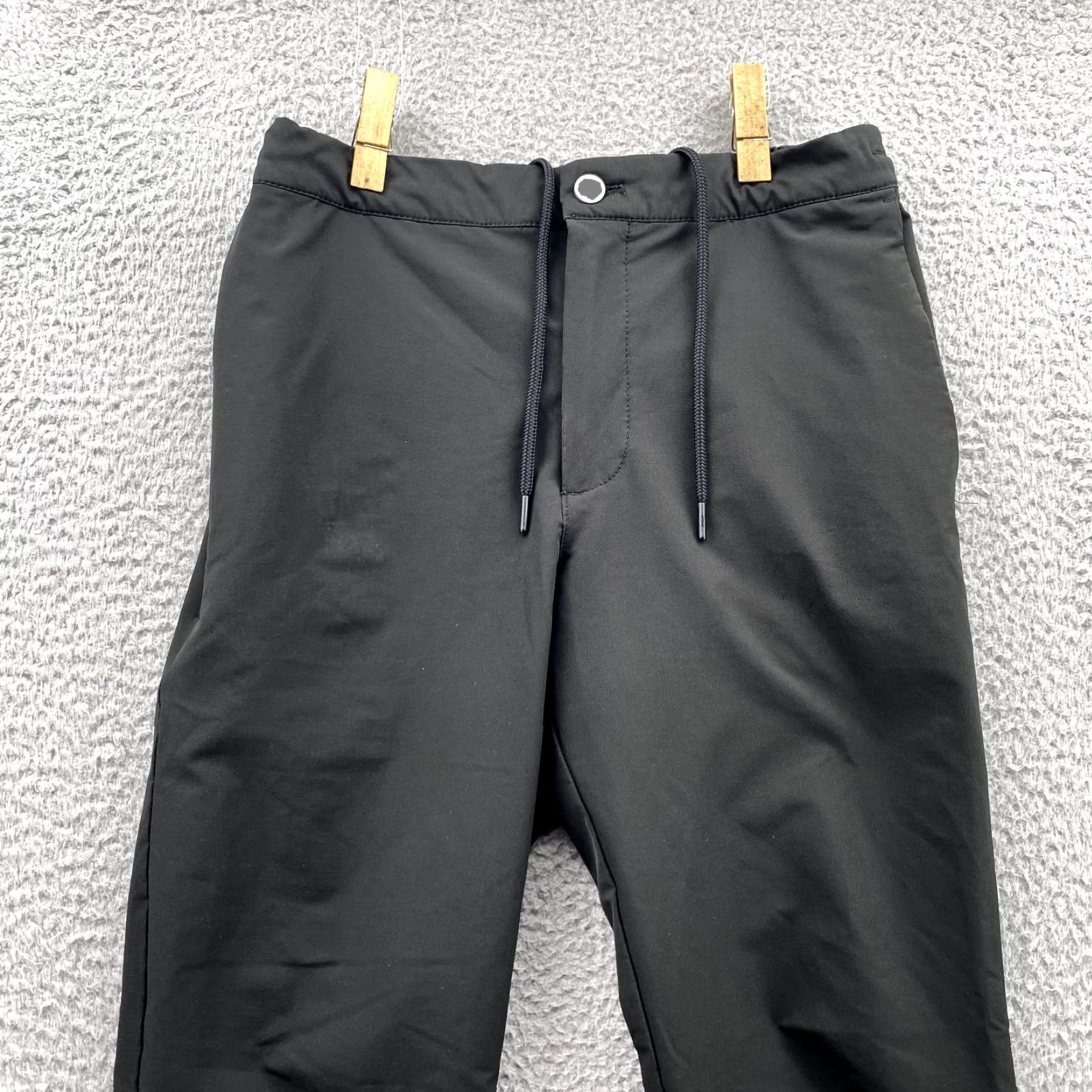 Banana Republic Banana Republic Pants Mens 30X32 Black Slim Tapered Chino Academia Preppy Size US 30 / EU 46 - 3 Thumbnail