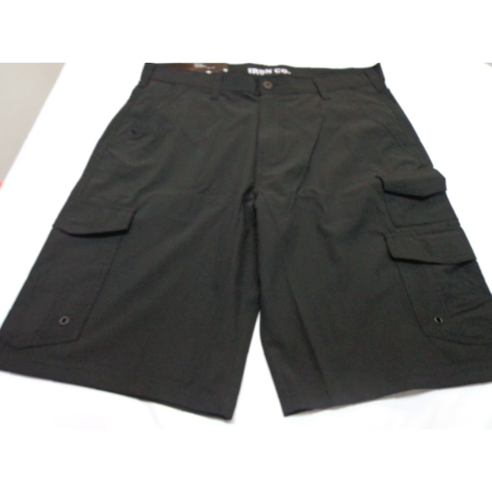 CO Iron Co Stretch Performance Hybrid Cargo Shorts Black Soot Size 34 Size US 34 / EU 50 - 2 Thumbnail