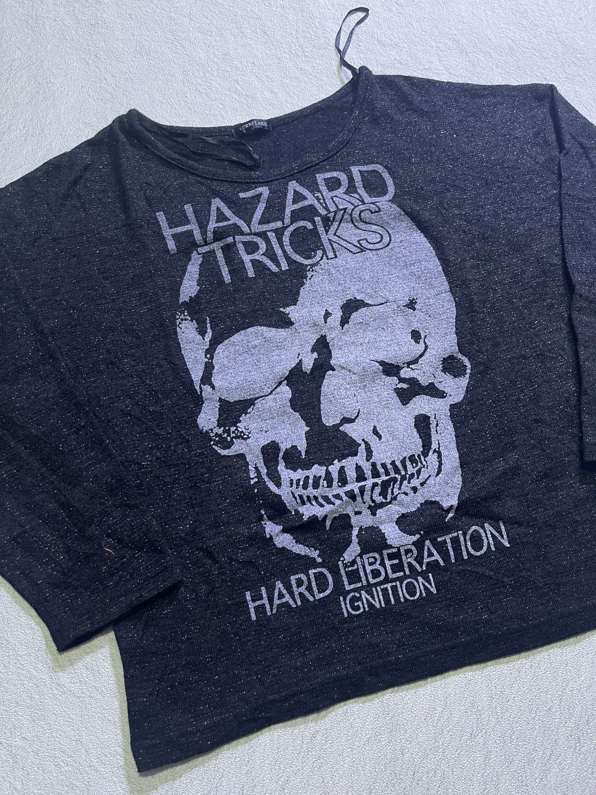 Hysteric Glamour Y2K CORNFLAKE long tshirt big skull motif Size US L / EU 52-54 / 3 - 2 Thumbnail