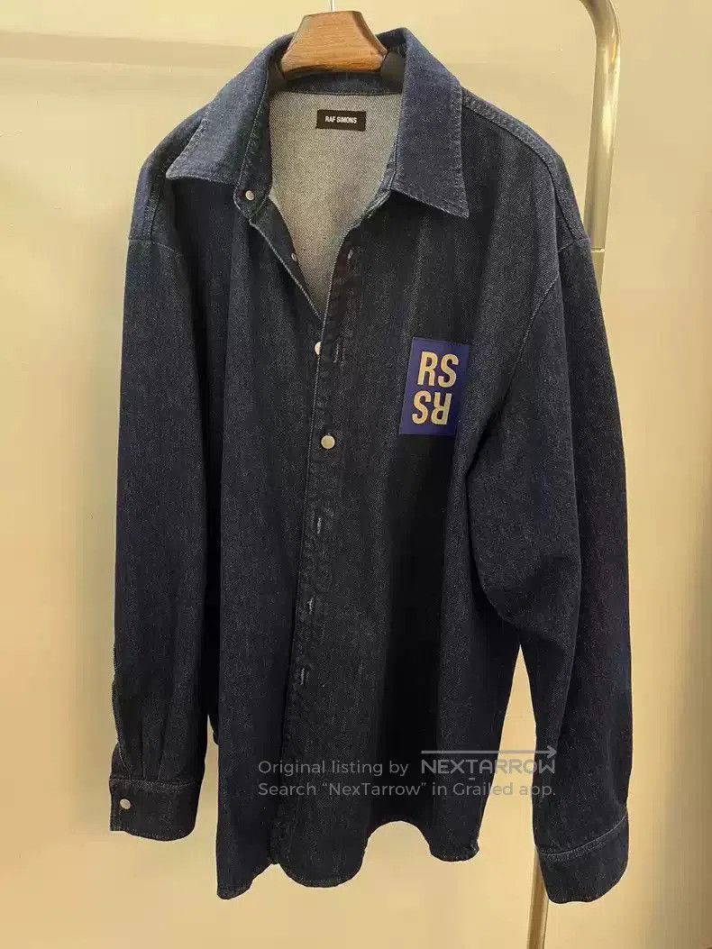 Raf Simons denim jacket.
