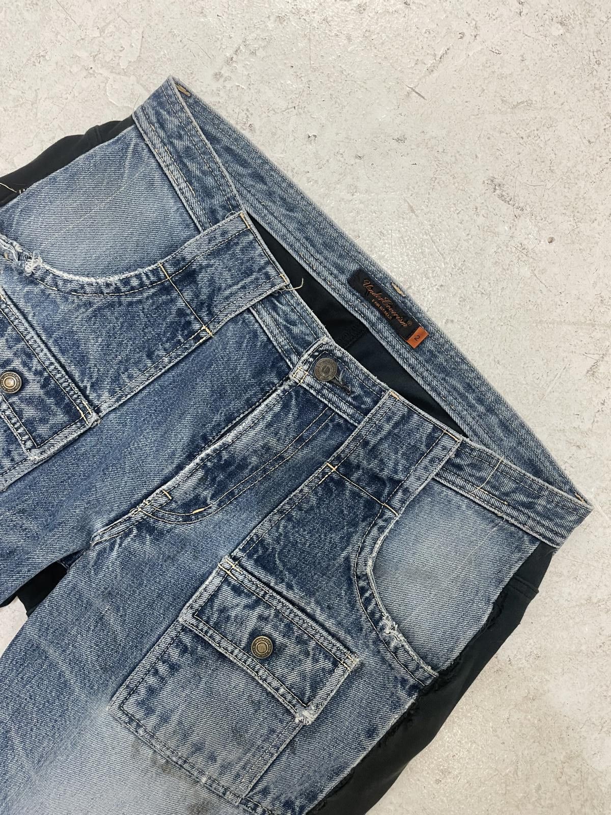 Undercover Undercover Aw06 Hybrid Tales of Zamiang Flared denim Size US 32 / EU 48 - 2 Thumbnail