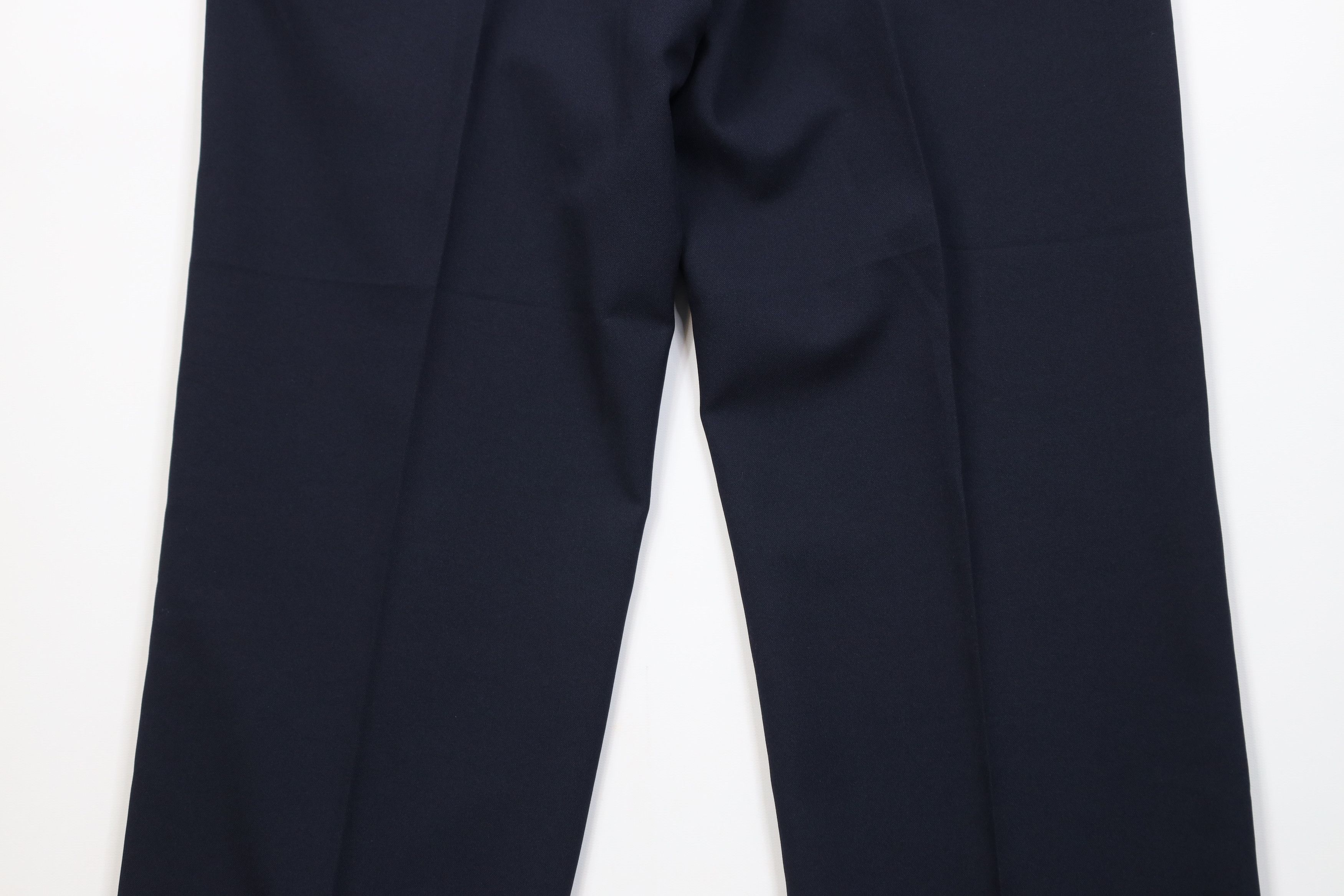 Vintage Vintage 90s Streetwear Knit Flared Wide Leg Chino Pants Blue Size US 34 / EU 50 - 13 Thumbnail