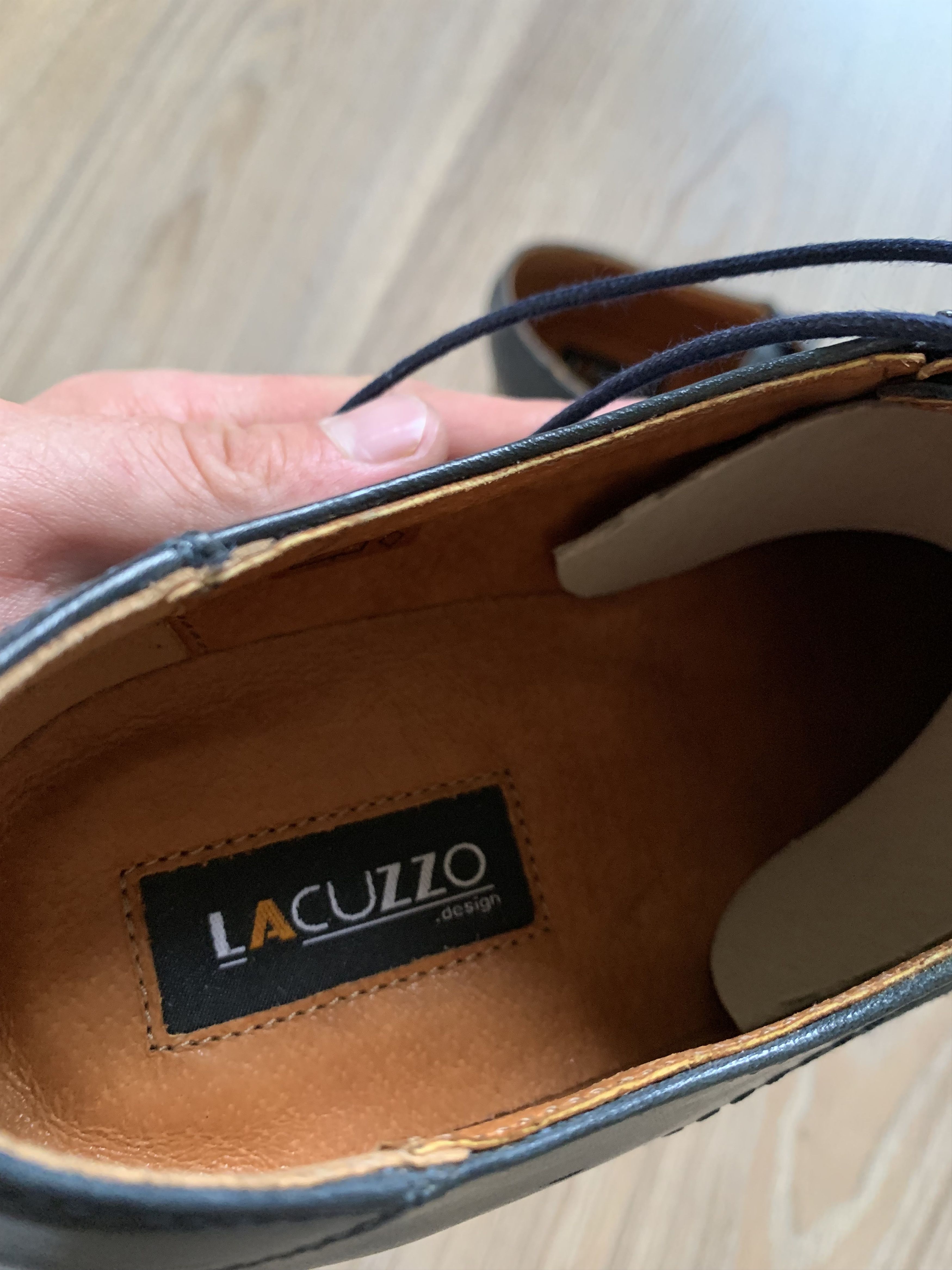 Other Lacuzzo Design Combined Leather Textile Italian Shoes Size US 9 / EU 42 - 8 Thumbnail