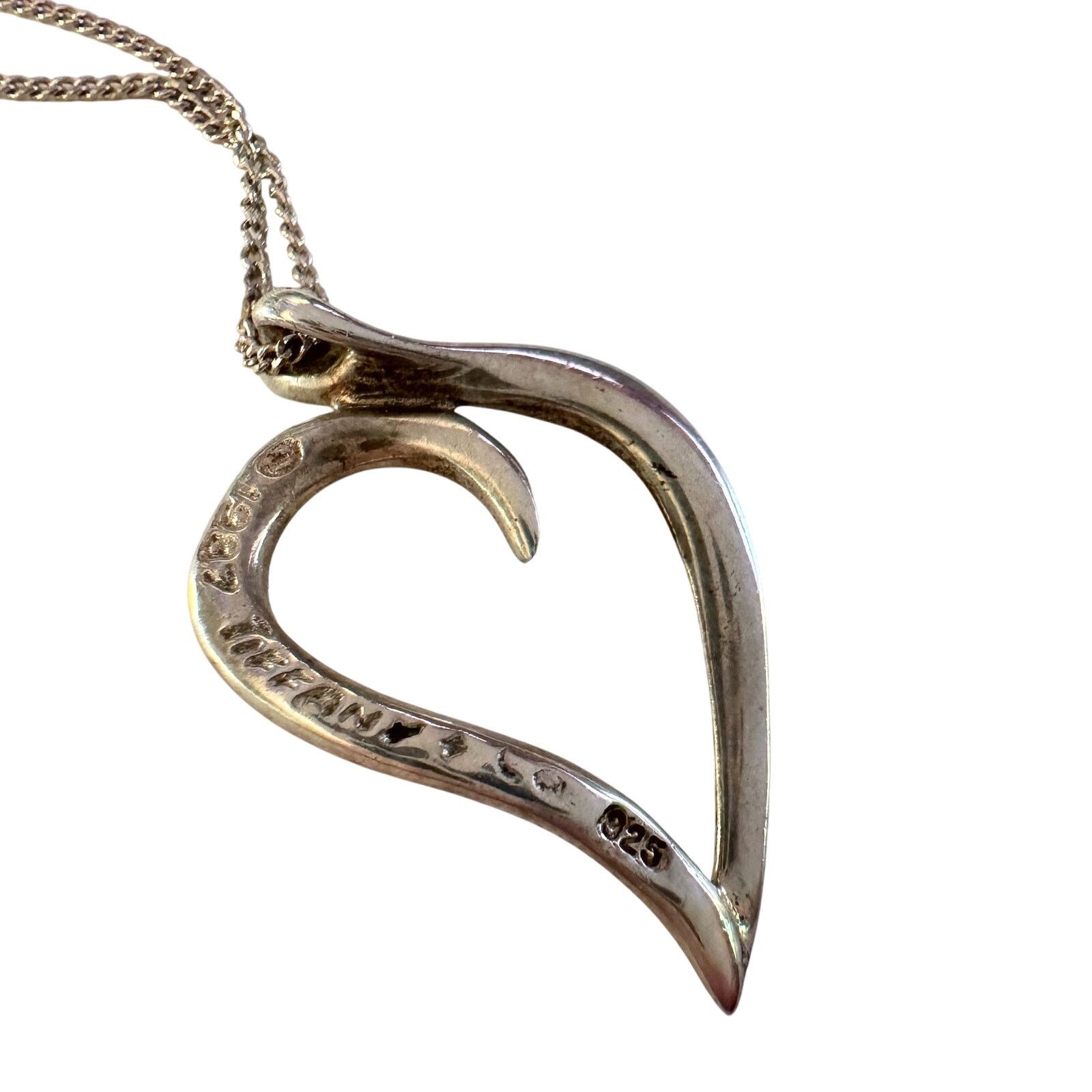 Tiffany & Co. Tiffany & Co Sterlilng Open Leaf Necklace Size ONE SIZE - 2 Thumbnail