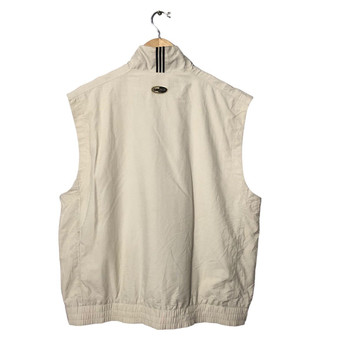 Adidas Vintage Adidas Embroidered Logo Zipper Ups Sleeveless Vest Size US L / EU 52-54 / 3 - 6 Thumbnail